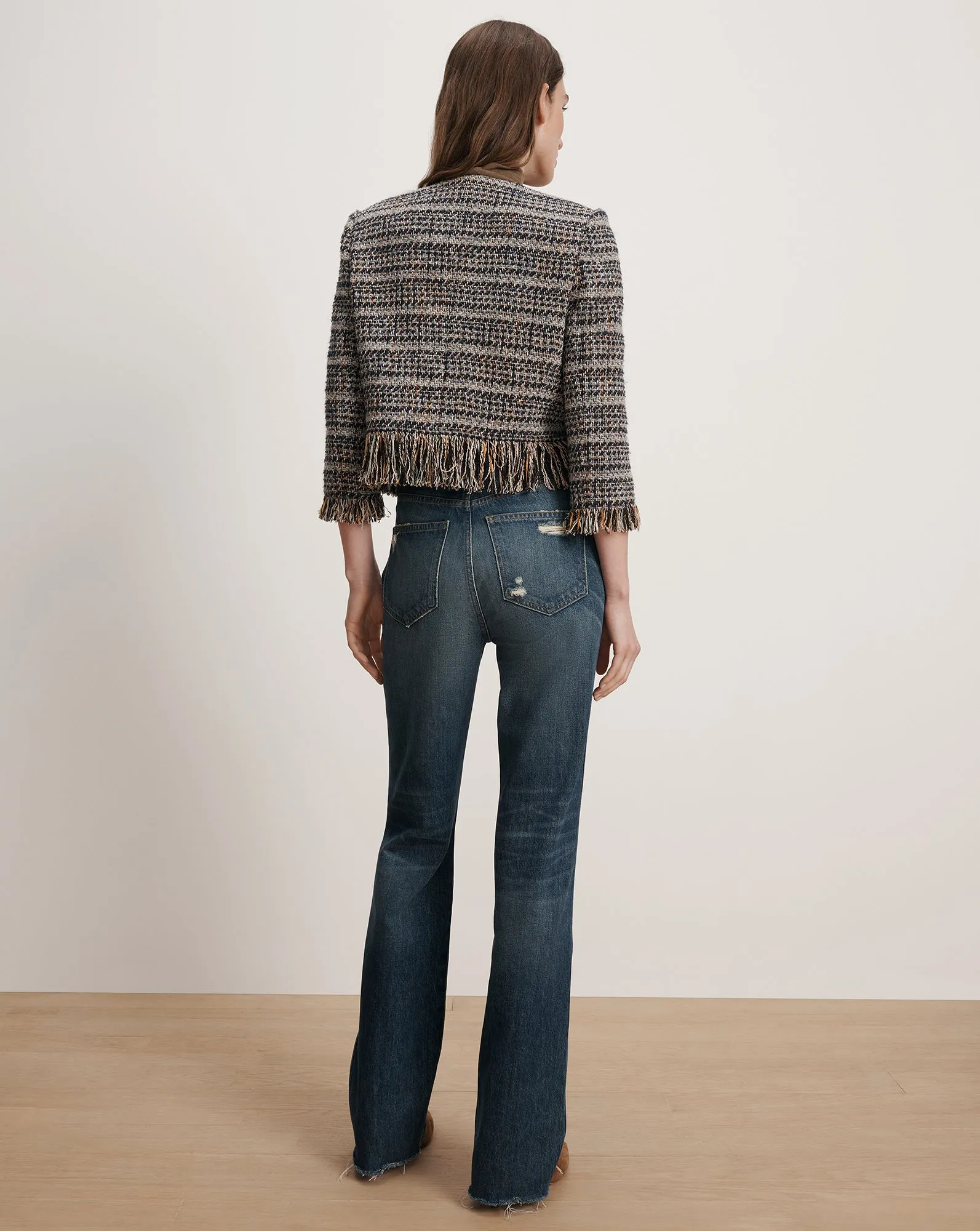 Lyons Fringe Jacket sold by Ulla Johnson product image thumbnail 4