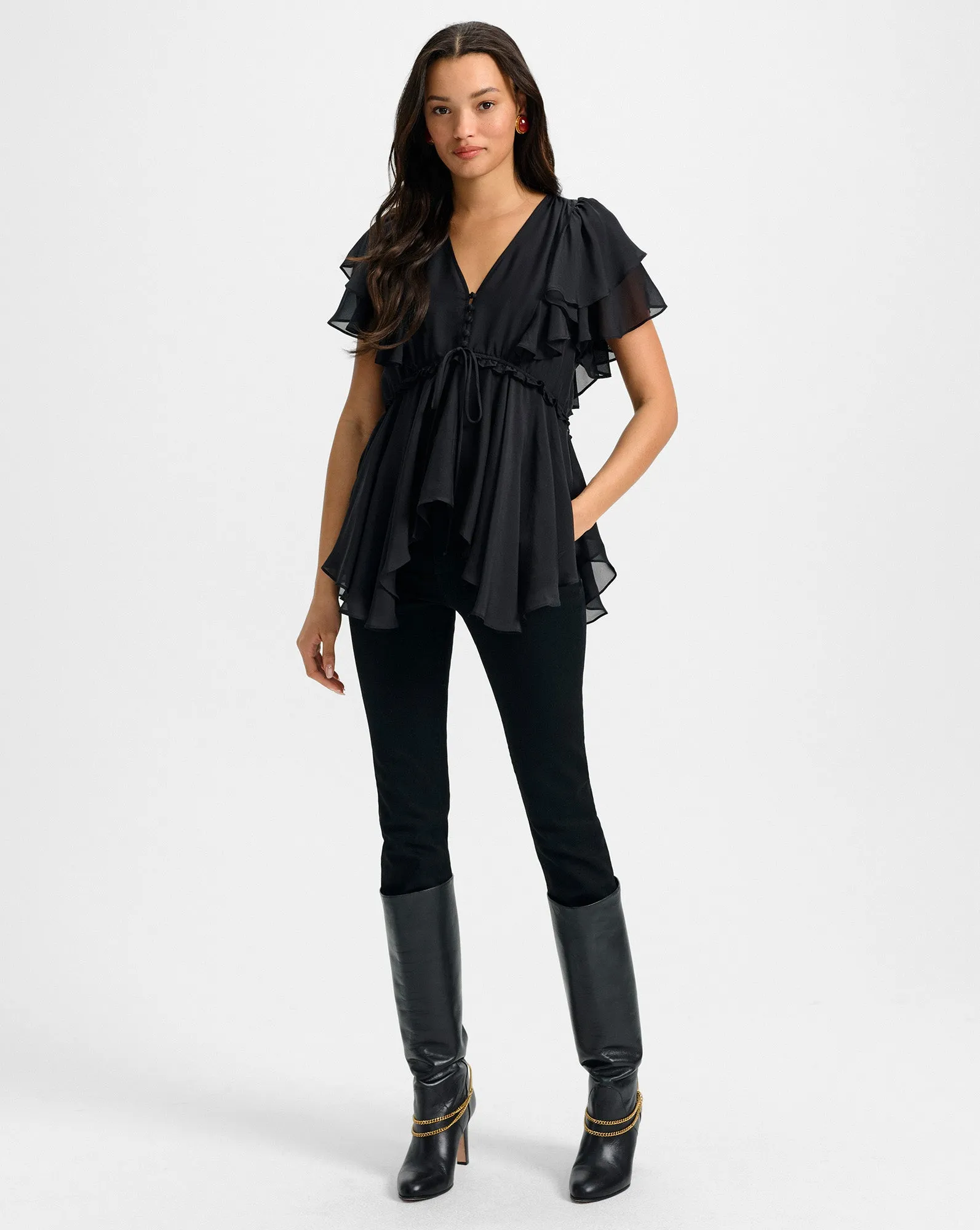 Sammie Silk Blouse sold by Ulla Johnson product image thumbnail 2