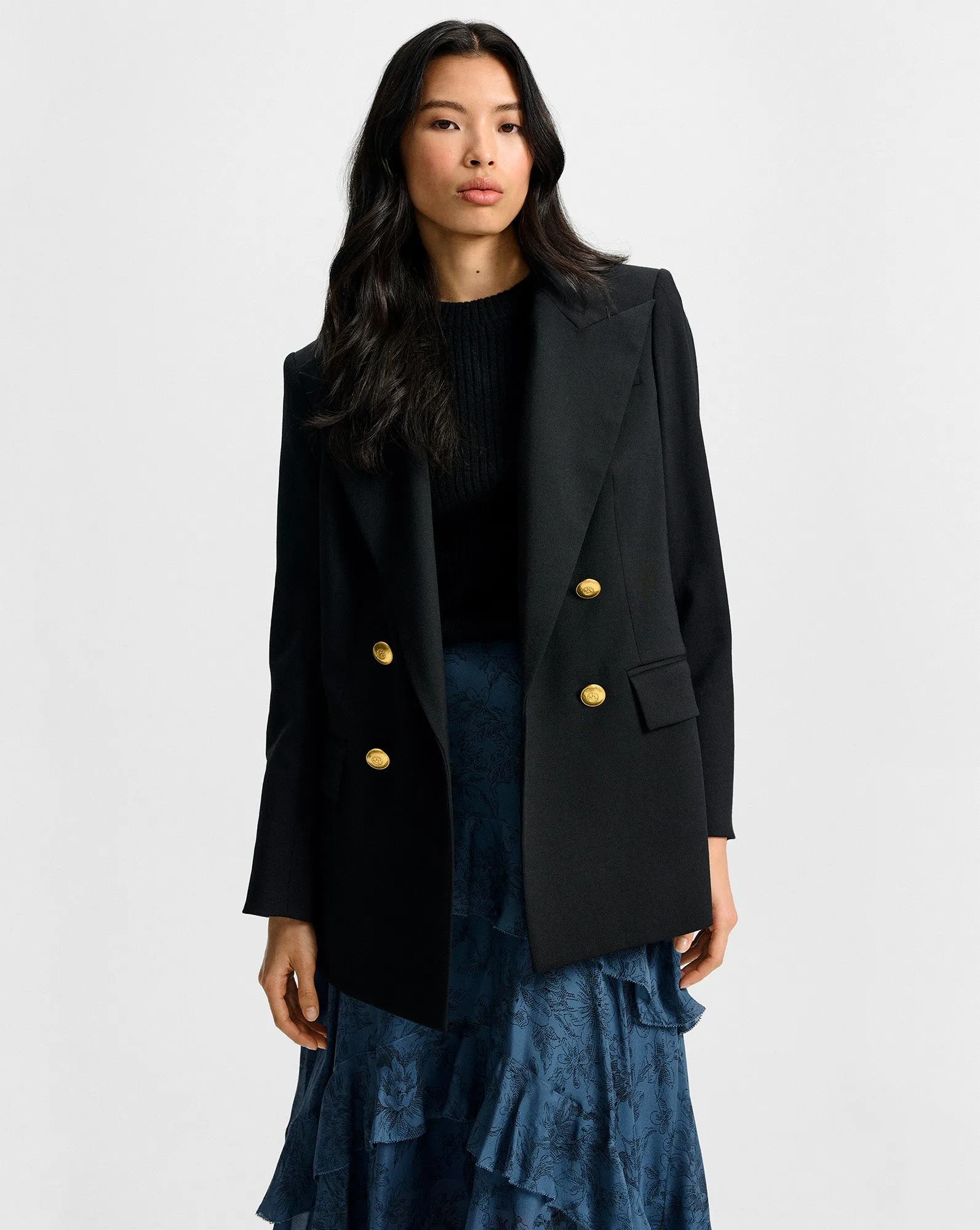 Rhys Wool Dickey Jacket sold by Ulla Johnson