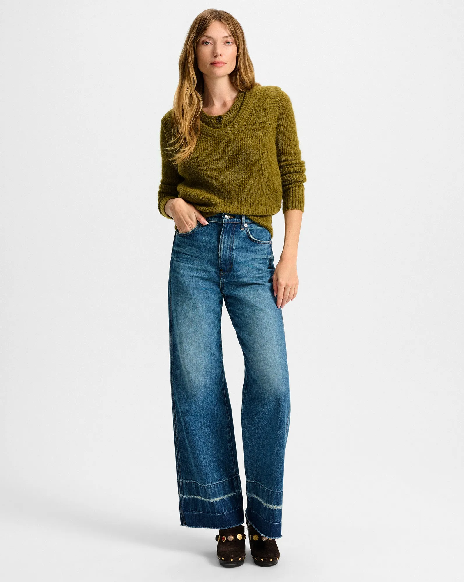 Jovana Mohair Sweater Vest sold by Ulla Johnson product image thumbnail 5