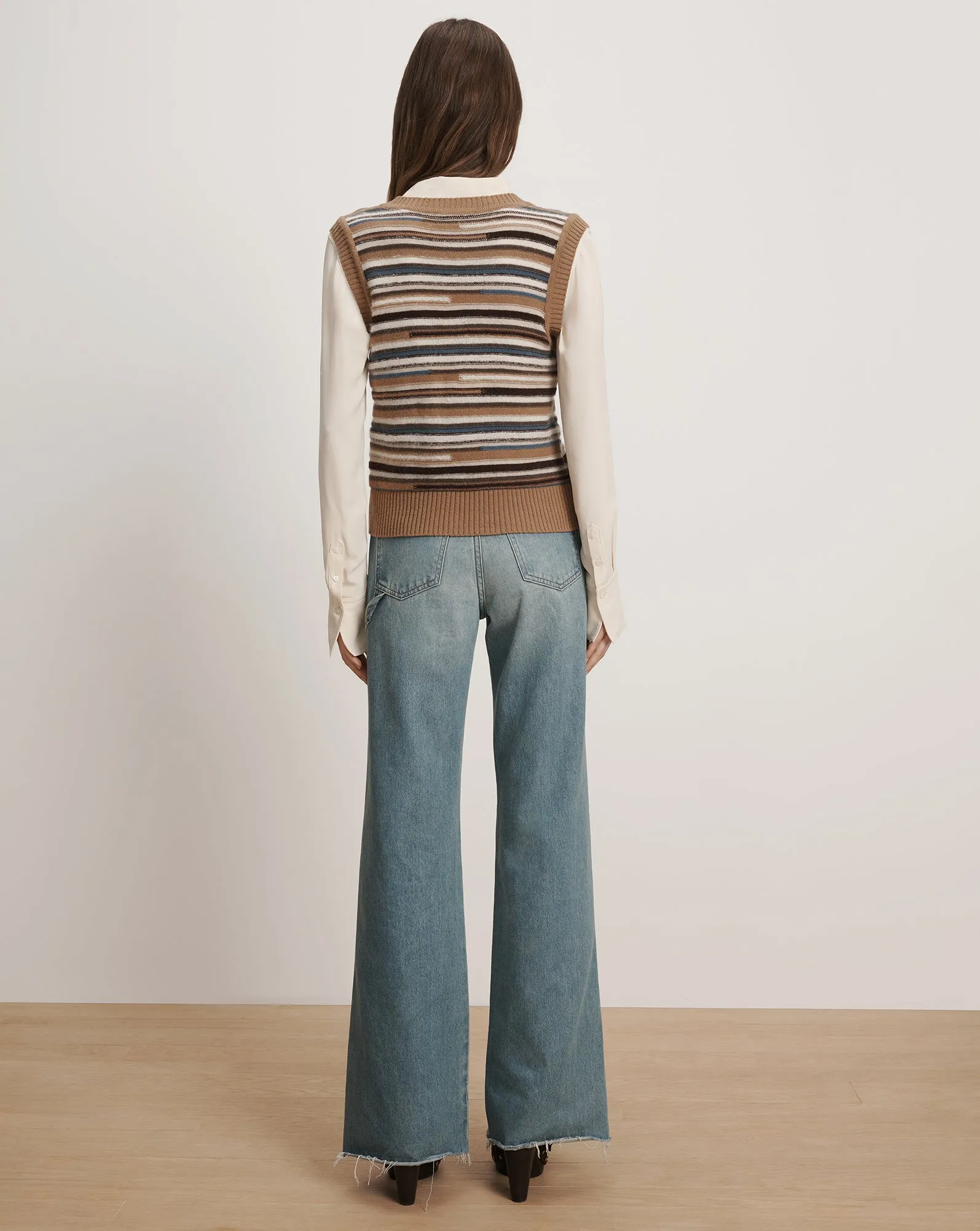 Helenka Wool Sweater Vest sold by Ulla Johnson product image thumbnail 4