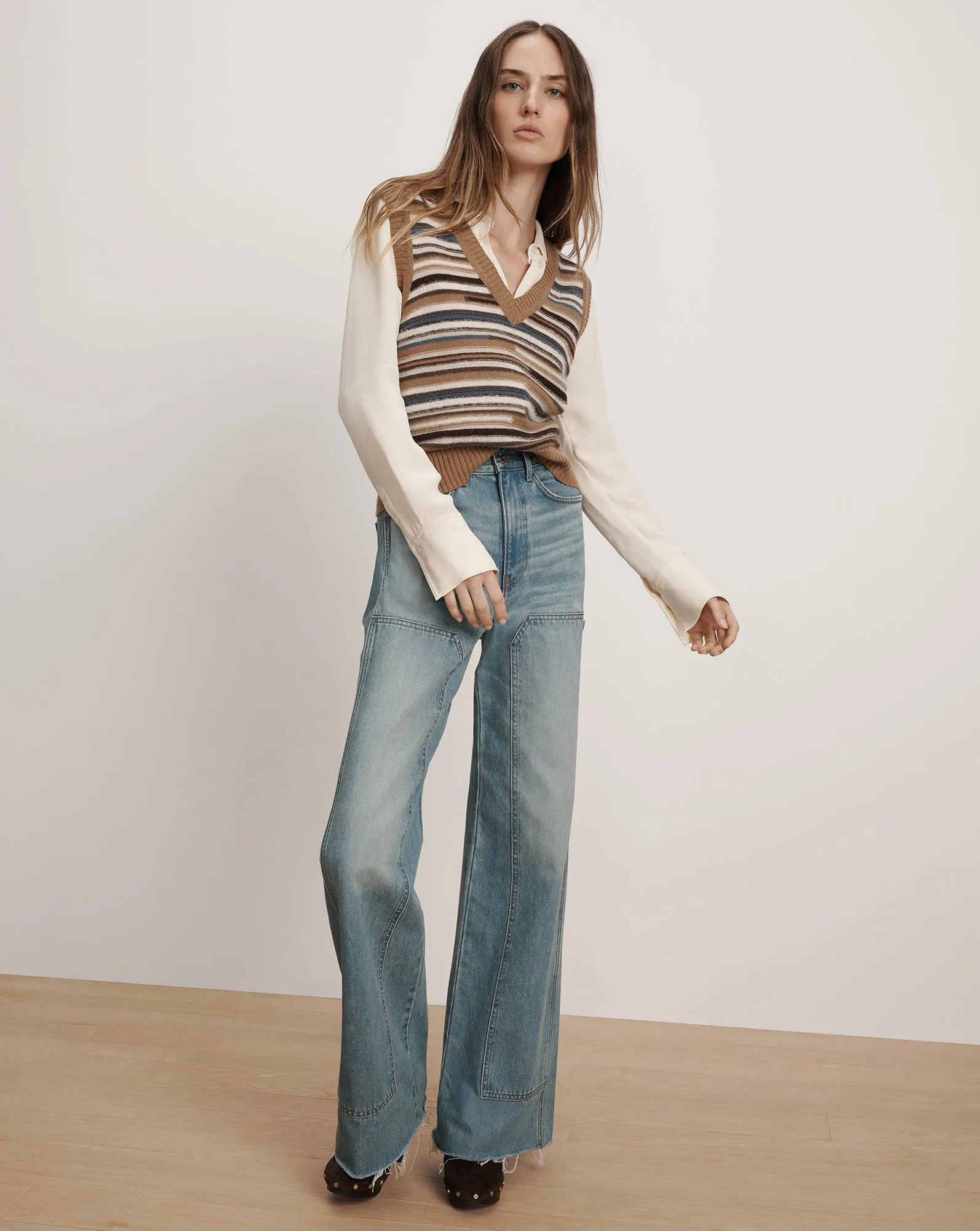 Helenka Wool Sweater Vest sold by Ulla Johnson product image thumbnail 2