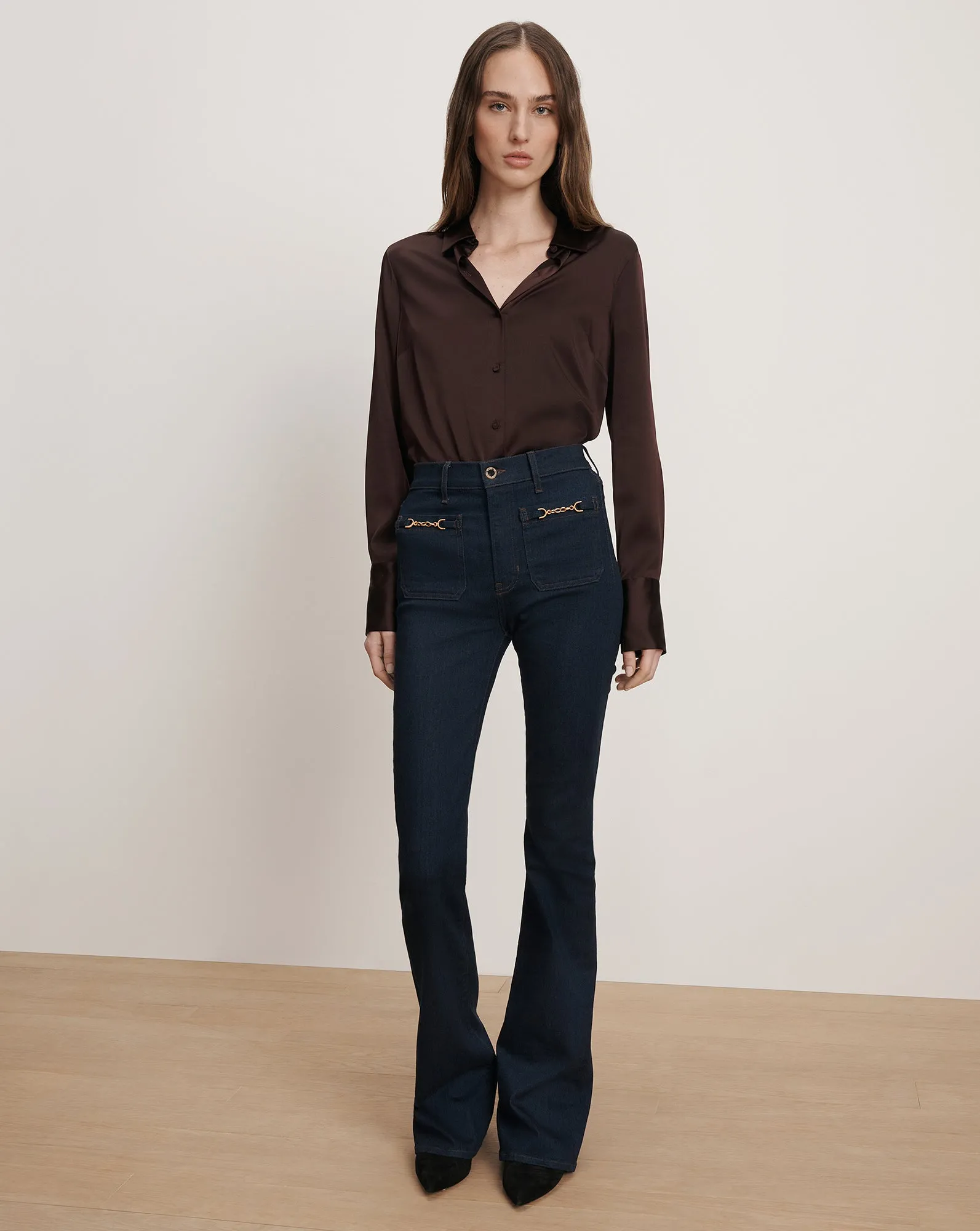 Monique Silk Button-Down Shirt sold by Ulla Johnson product image thumbnail 2