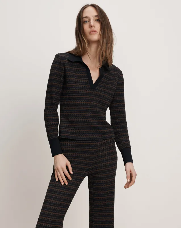 Kamal Knit Polo made by Veronica Beard