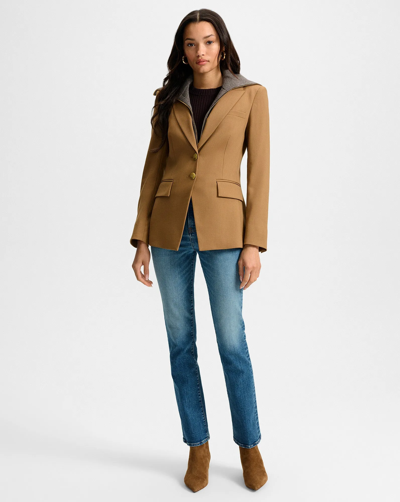 Izara Wool Dickey Jacket sold by Ulla Johnson product image thumbnail 5