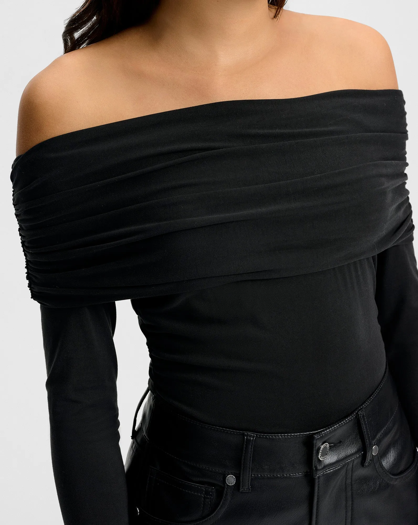 Chaiya Off-the-Shoulder Top sold by Ulla Johnson product image thumbnail 5