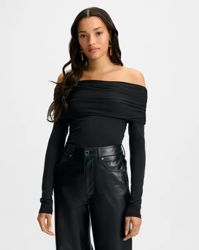 Chaiya Off-the-Shoulder Top sold by Ulla Johnson