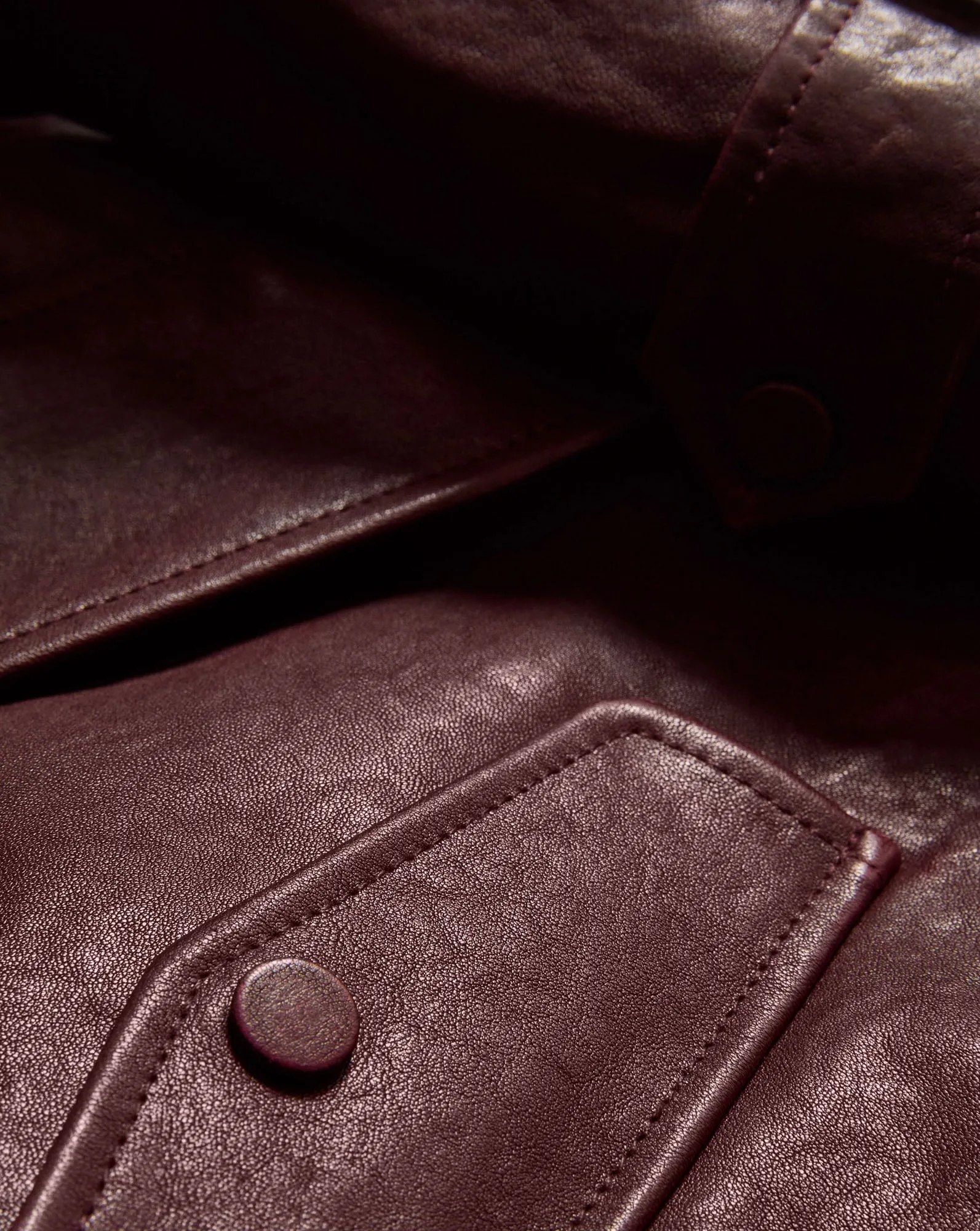 Bateman Cropped Leather Jacket sold by Ulla Johnson product image thumbnail 3