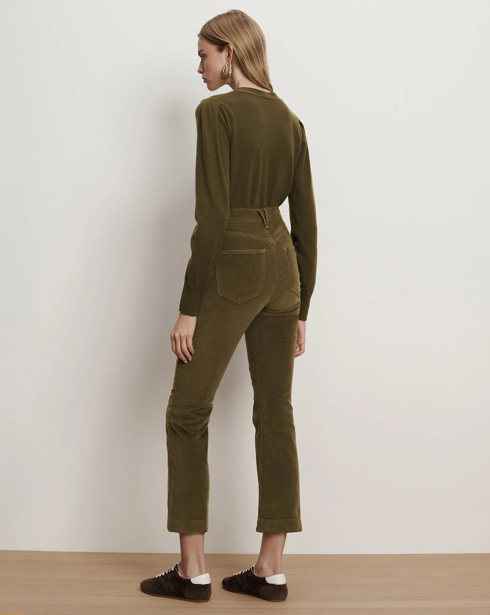 Carson Corduroy Kick-Flare Pant sold by Ulla Johnson product image thumbnail 4