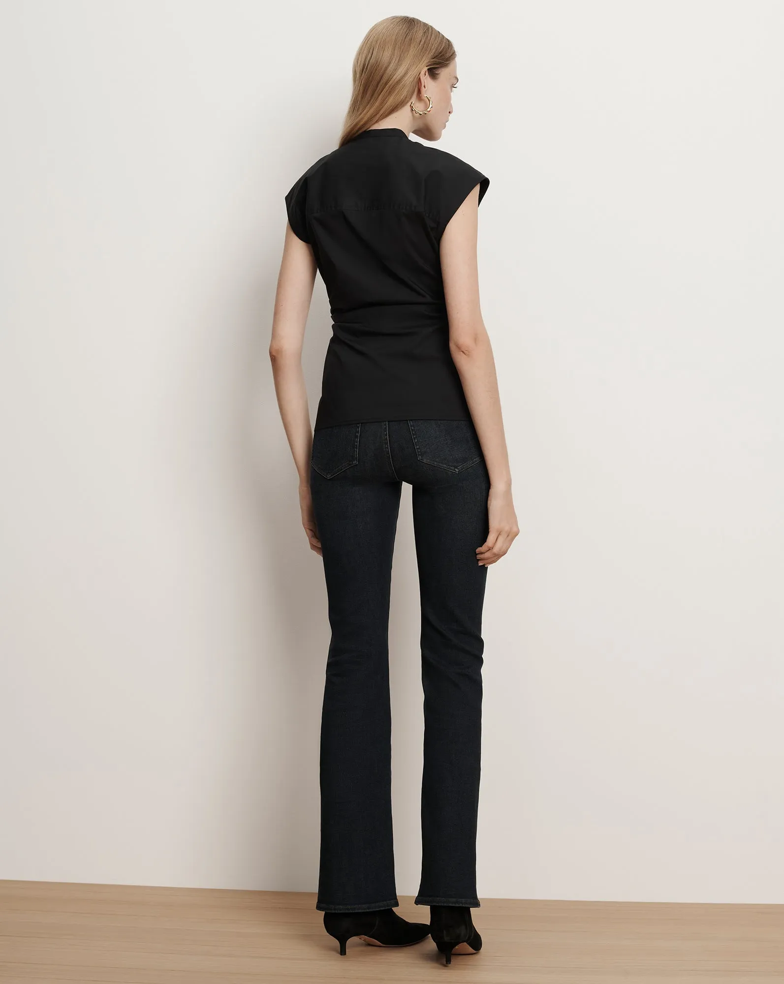 Joon Tie-Neck Button-Down Blouse sold by Ulla Johnson product image thumbnail 4