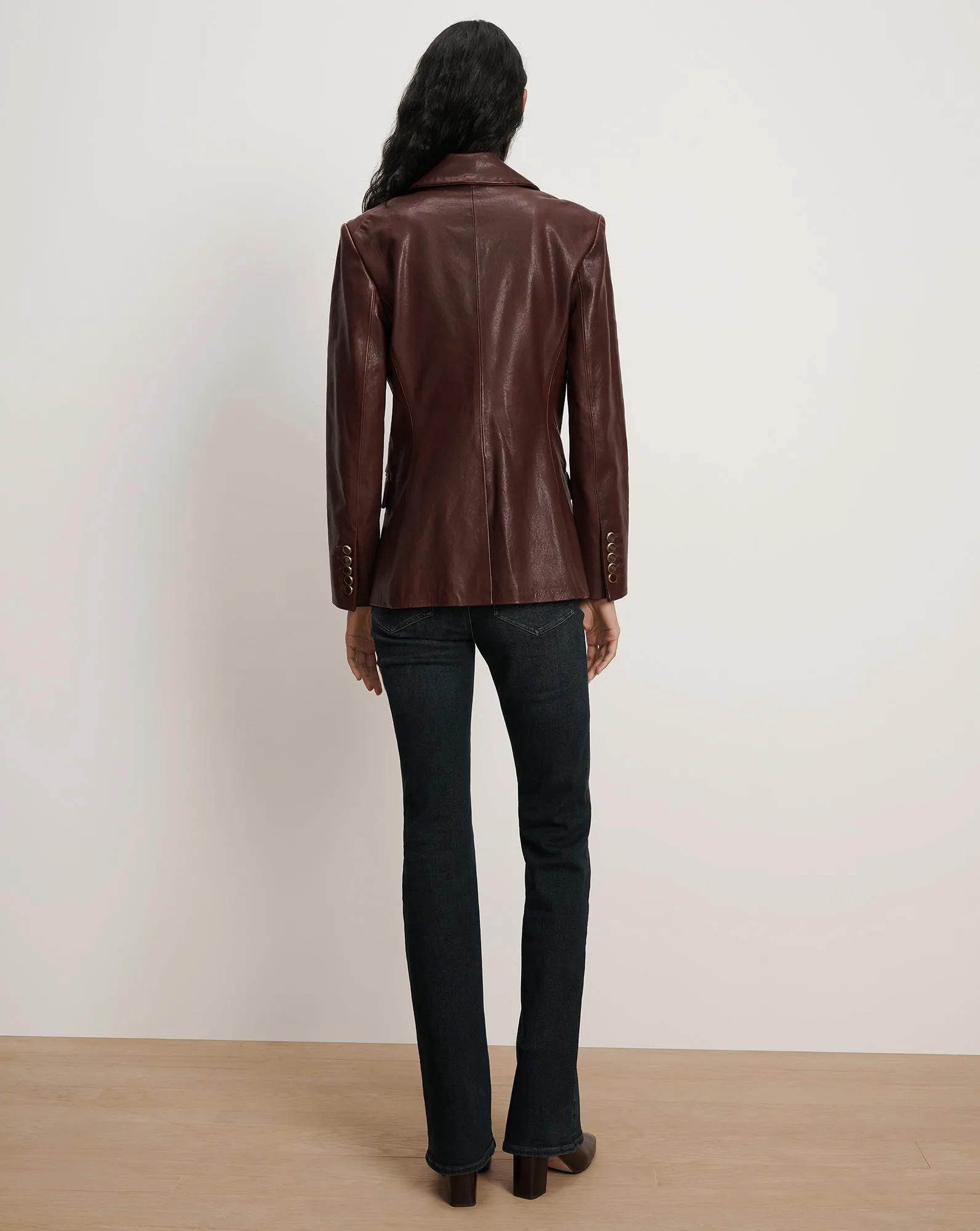 Kessler Leather Dickey Jacket sold by Ulla Johnson product image thumbnail 3