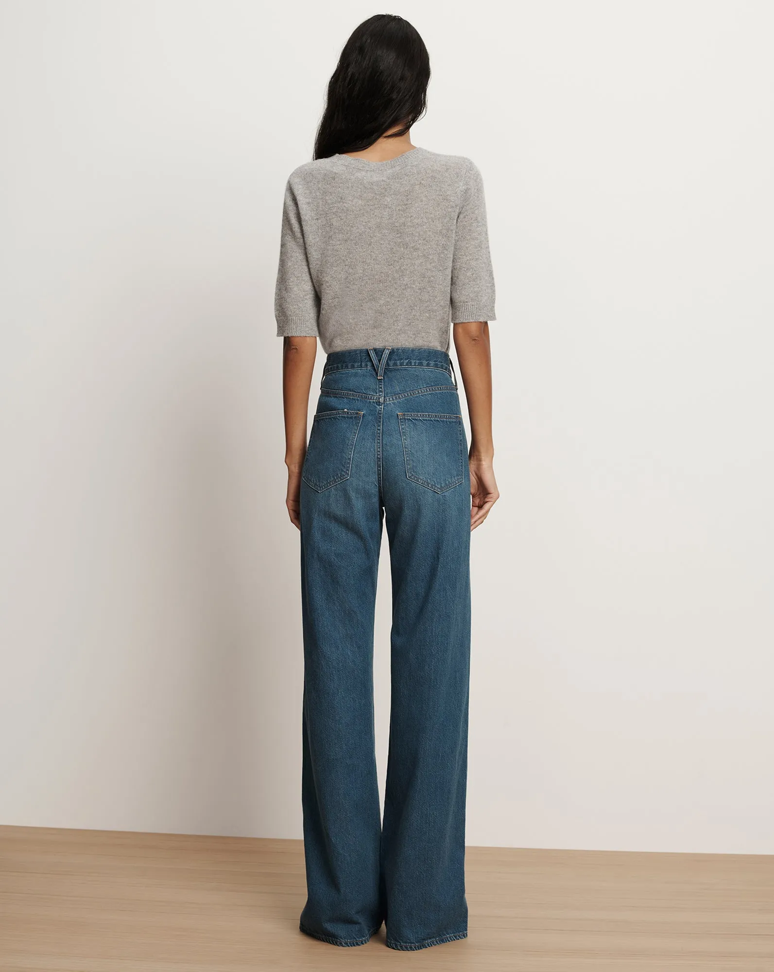 Kasey Crystal Wide-Leg Jean sold by Ulla Johnson product image thumbnail 4