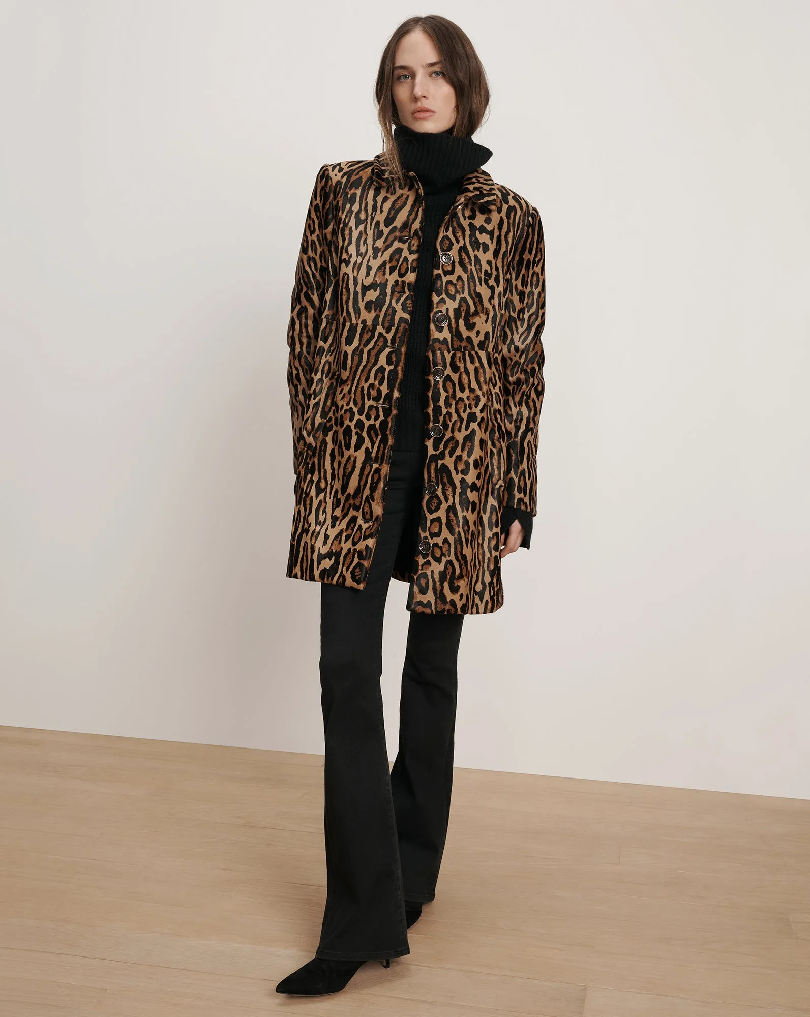 Shelley Calf Hair Dickey Coat sold by Ulla Johnson product image thumbnail 2