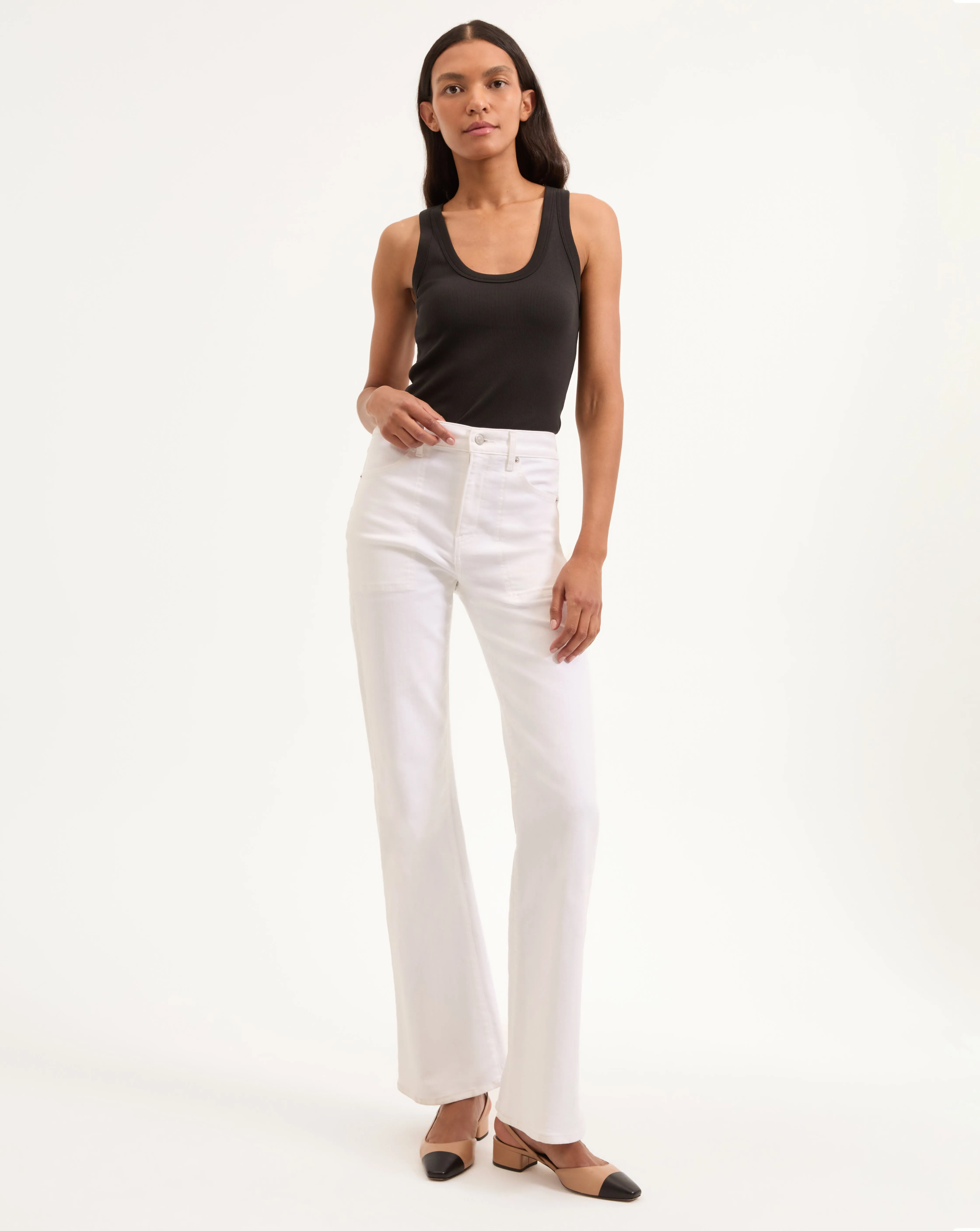 Birke Scoopneck Tank Top sold by Ulla Johnson product image thumbnail 2