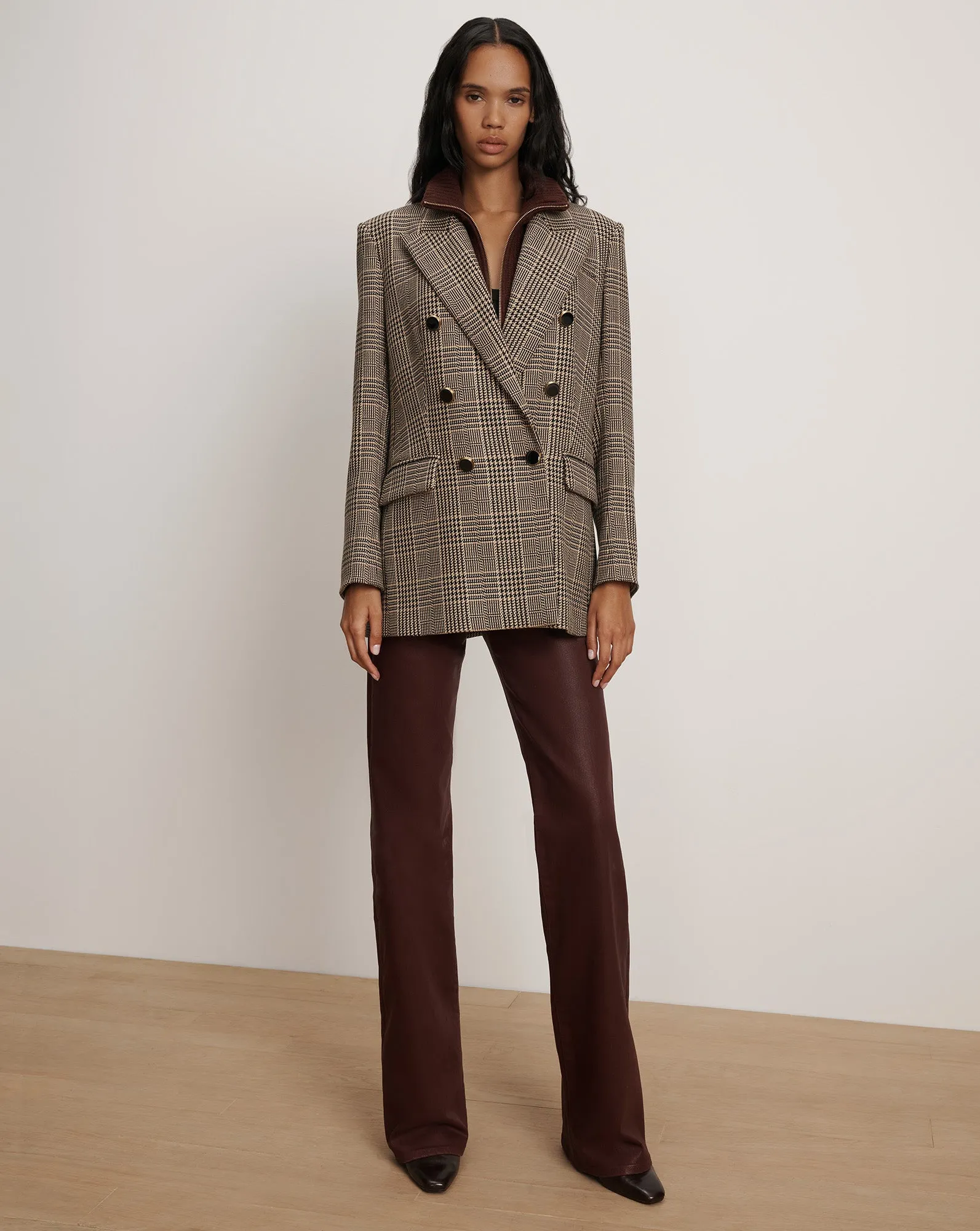 Rhys Houndstooth Dickey Jacket sold by Ulla Johnson product image thumbnail 5