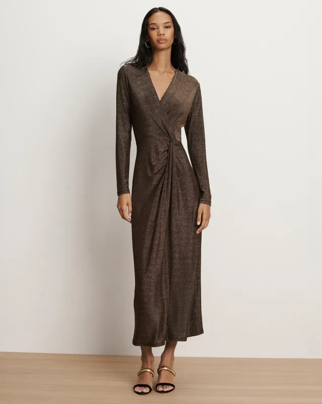 Neomie Metallic Midi Dress sold by Ulla Johnson