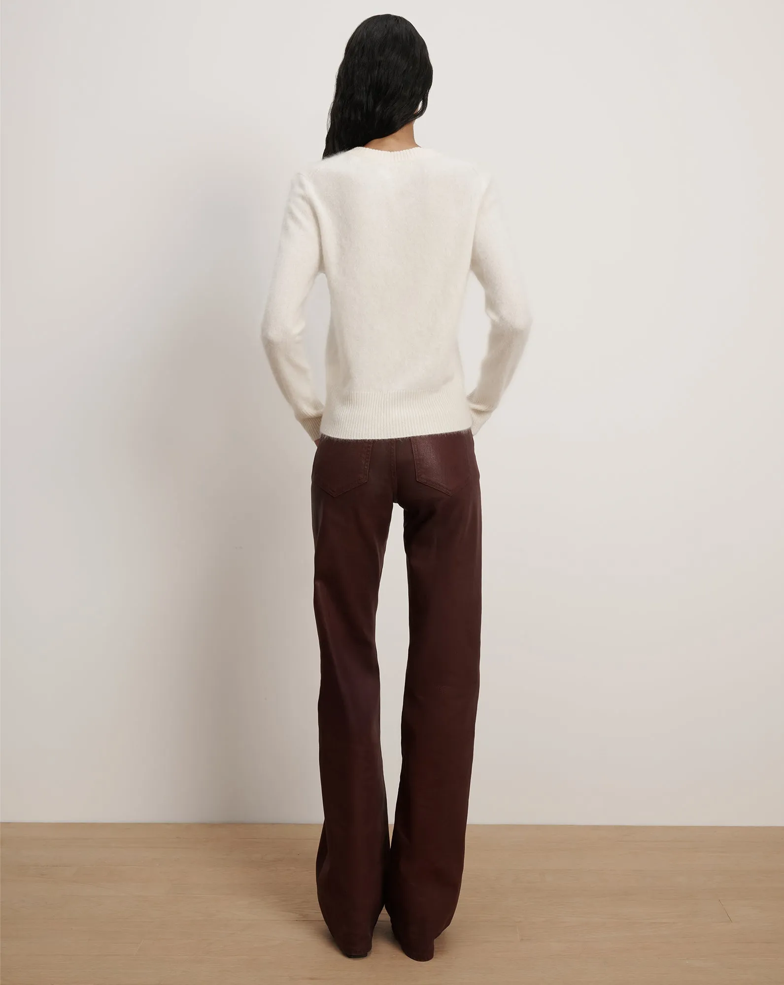 Pippen Brushed Cashmere Pullover sold by Ulla Johnson product image thumbnail 4