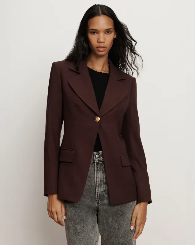 Kessler Wool-Blend Dickey Jacket made by Veronica Beard
