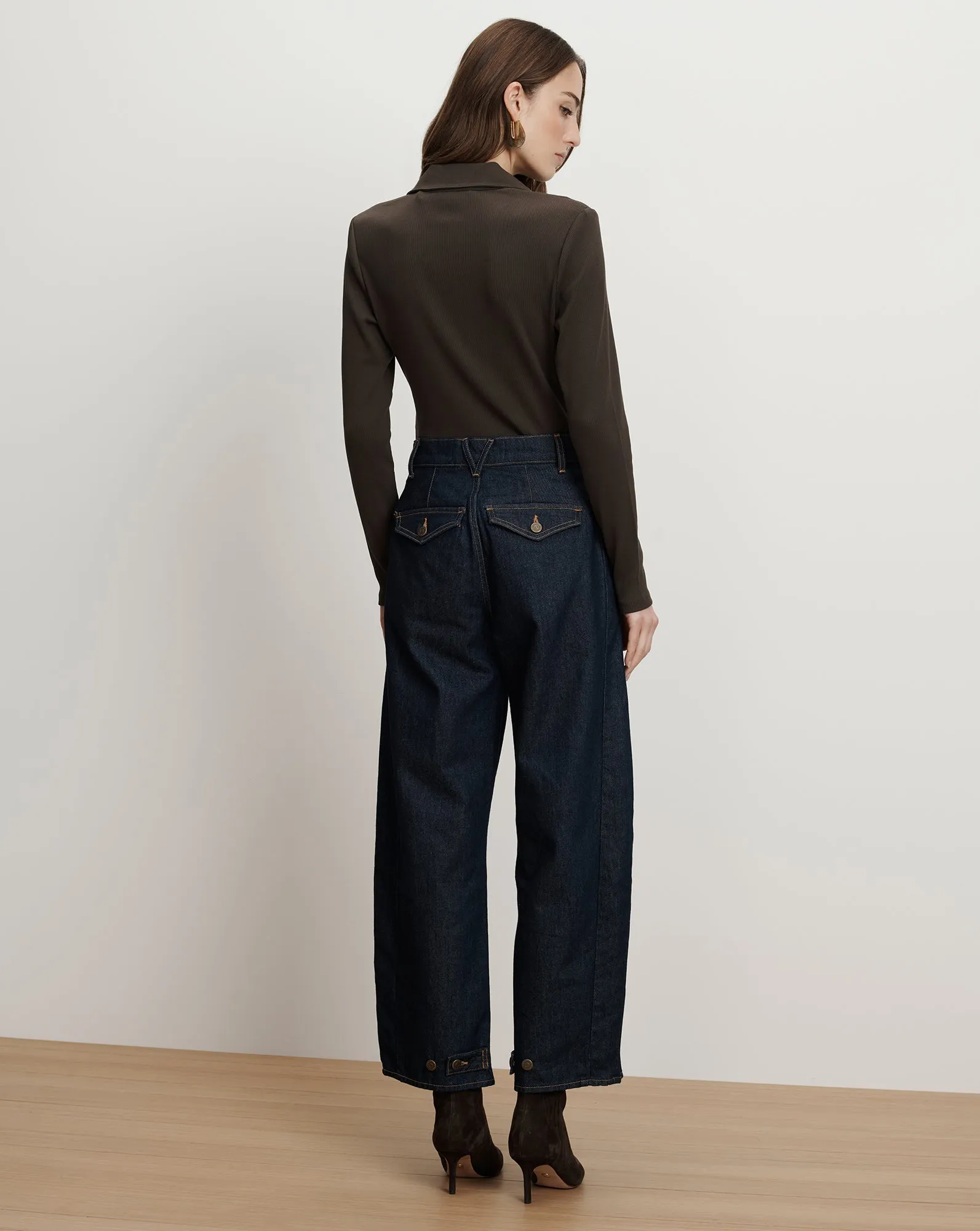 Kearney Long-Sleeve Polo sold by Ulla Johnson product image thumbnail 3