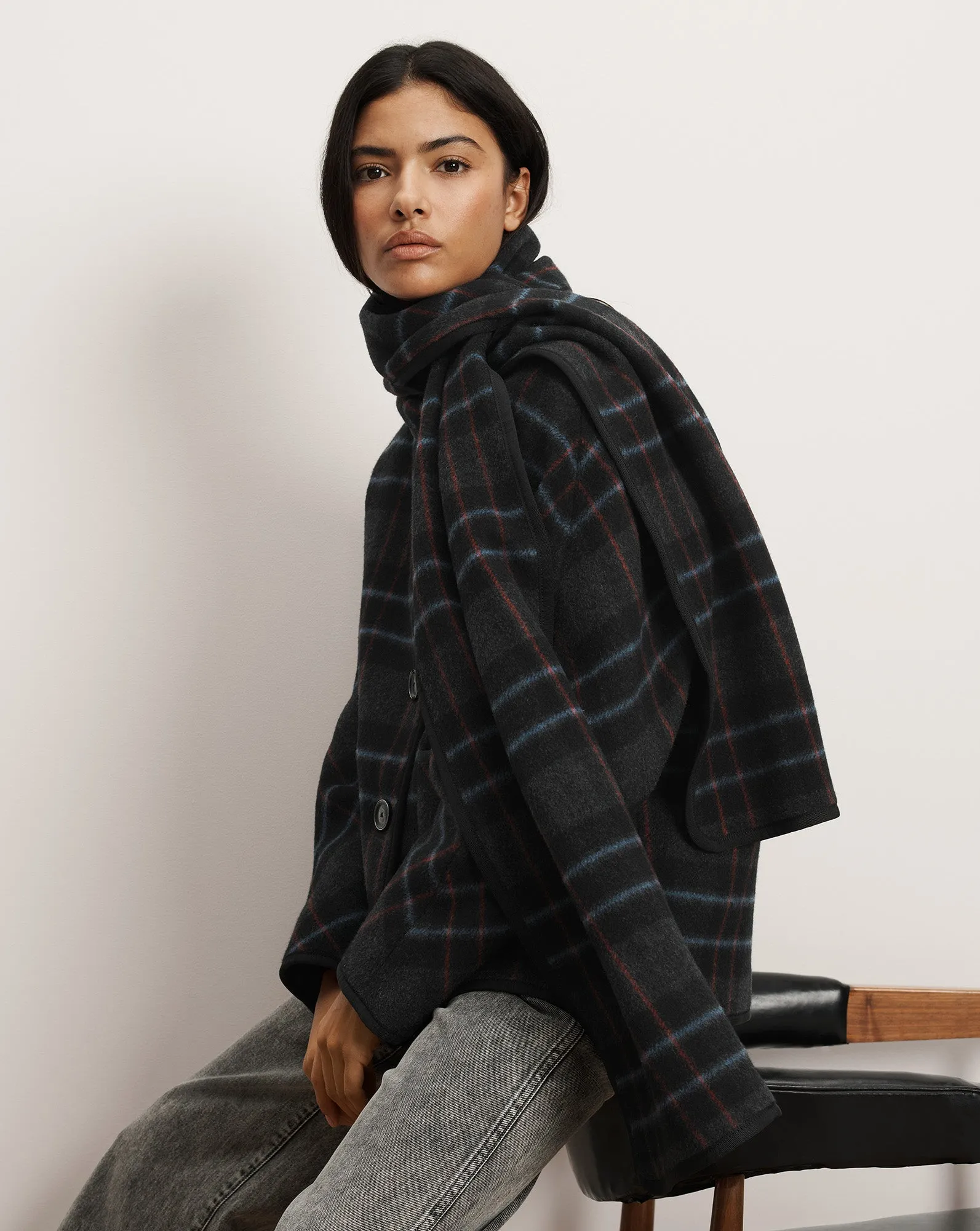 Martine Dickey Scarf Coat sold by Ulla Johnson