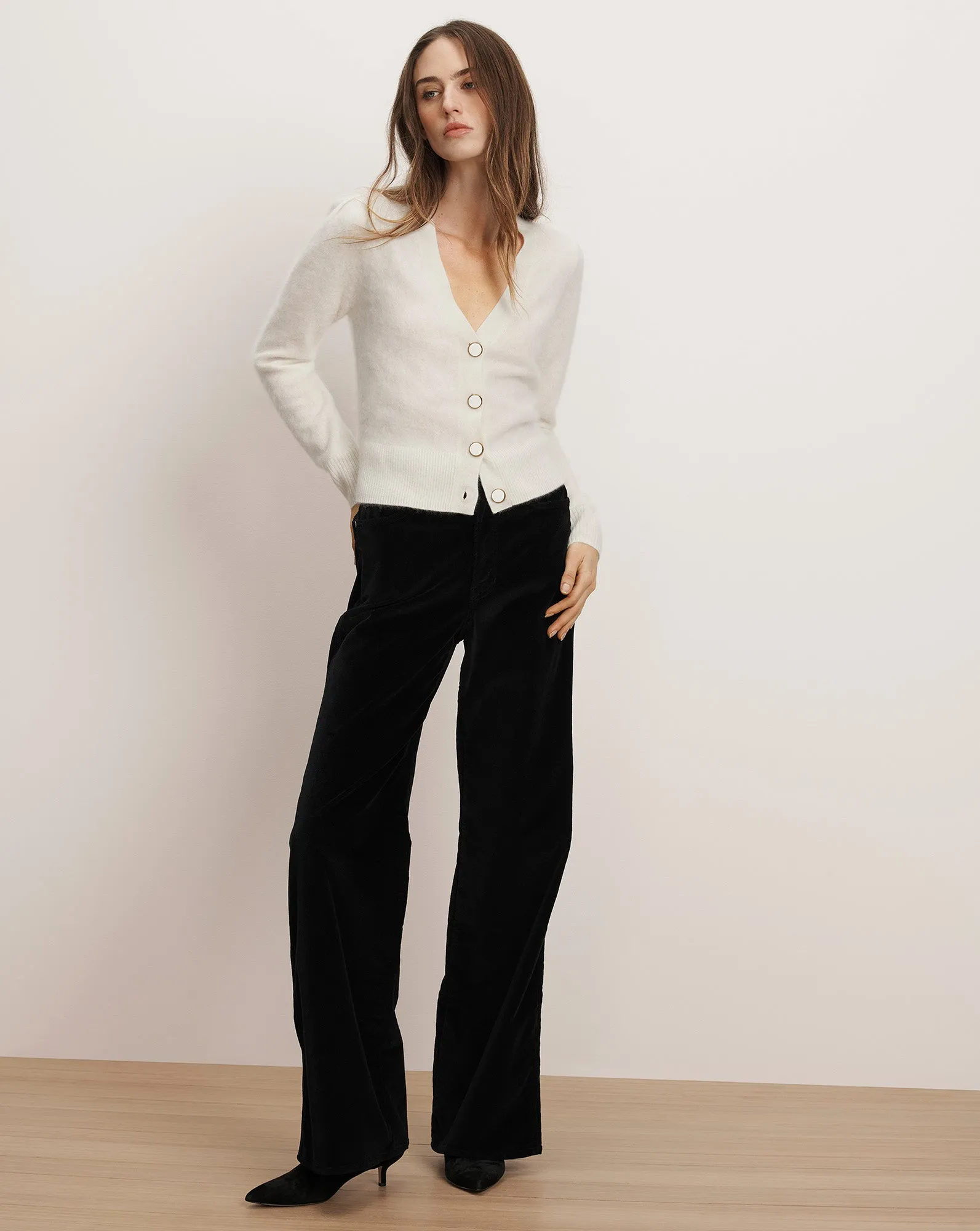 Solene Brushed Cashmere Cardigan sold by Ulla Johnson product image thumbnail 2