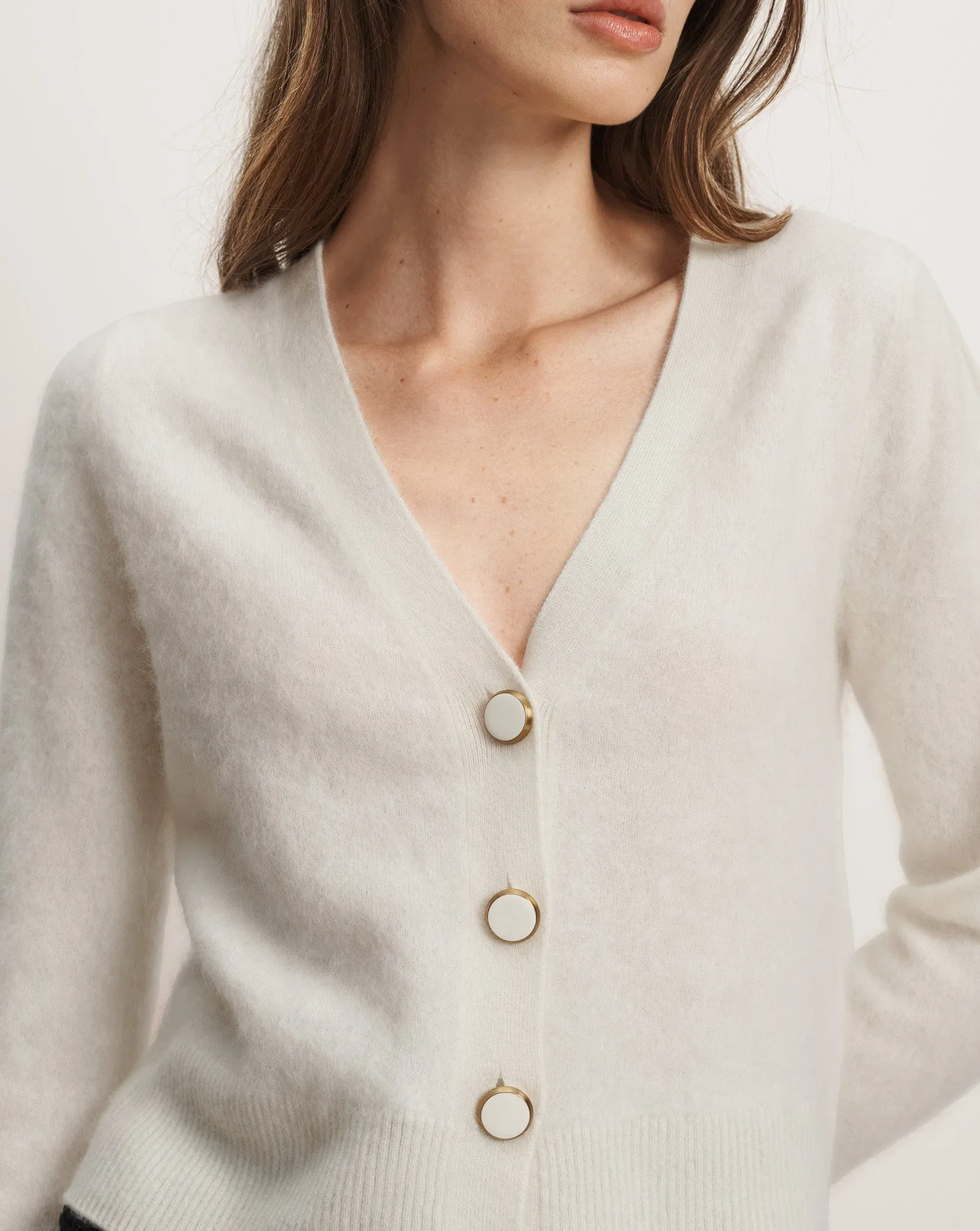 Solene Brushed Cashmere Cardigan sold by Ulla Johnson product image thumbnail 4