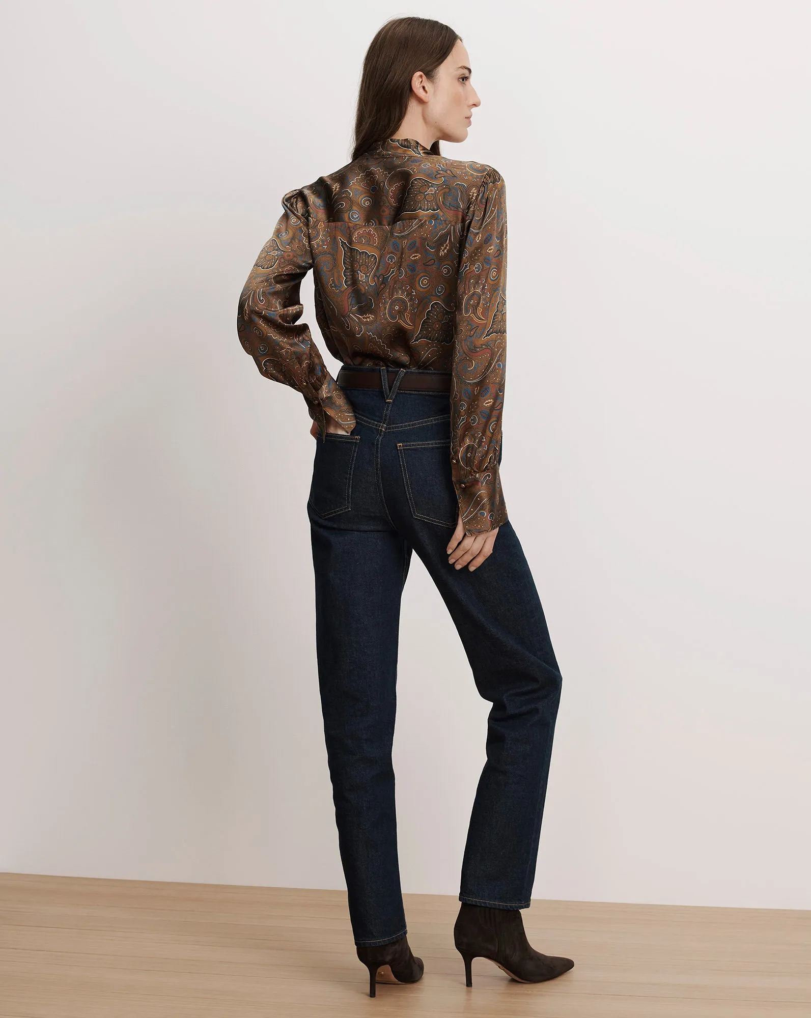 Francine Tie-Neck Blouse sold by Ulla Johnson product image thumbnail 4