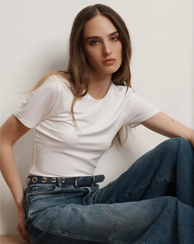 Benedict Crewneck T-Shirt sold by Ulla Johnson