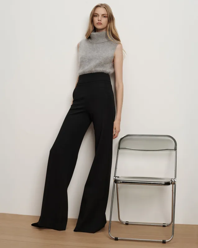 Kalinda Wide-Leg Ponte Pant sold by Ulla Johnson