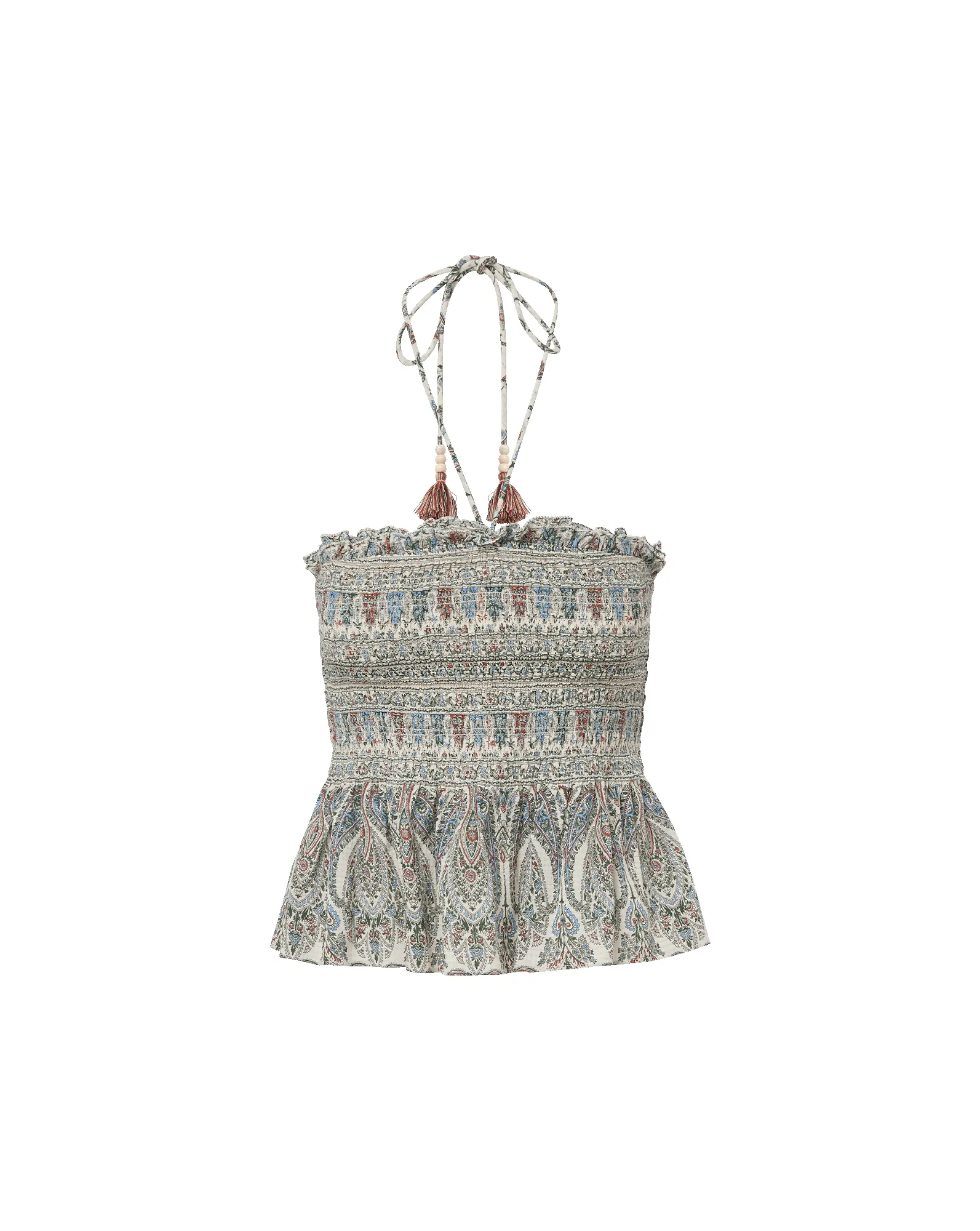 Damsey Smocked Halter Top sold by Ulla Johnson product image thumbnail 5