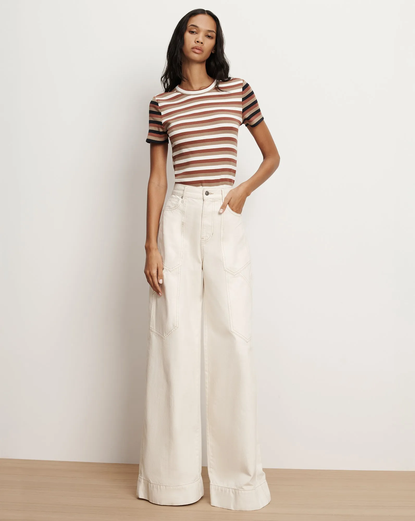 Freddy Wide-Leg Cargo Jean sold by Ulla Johnson
