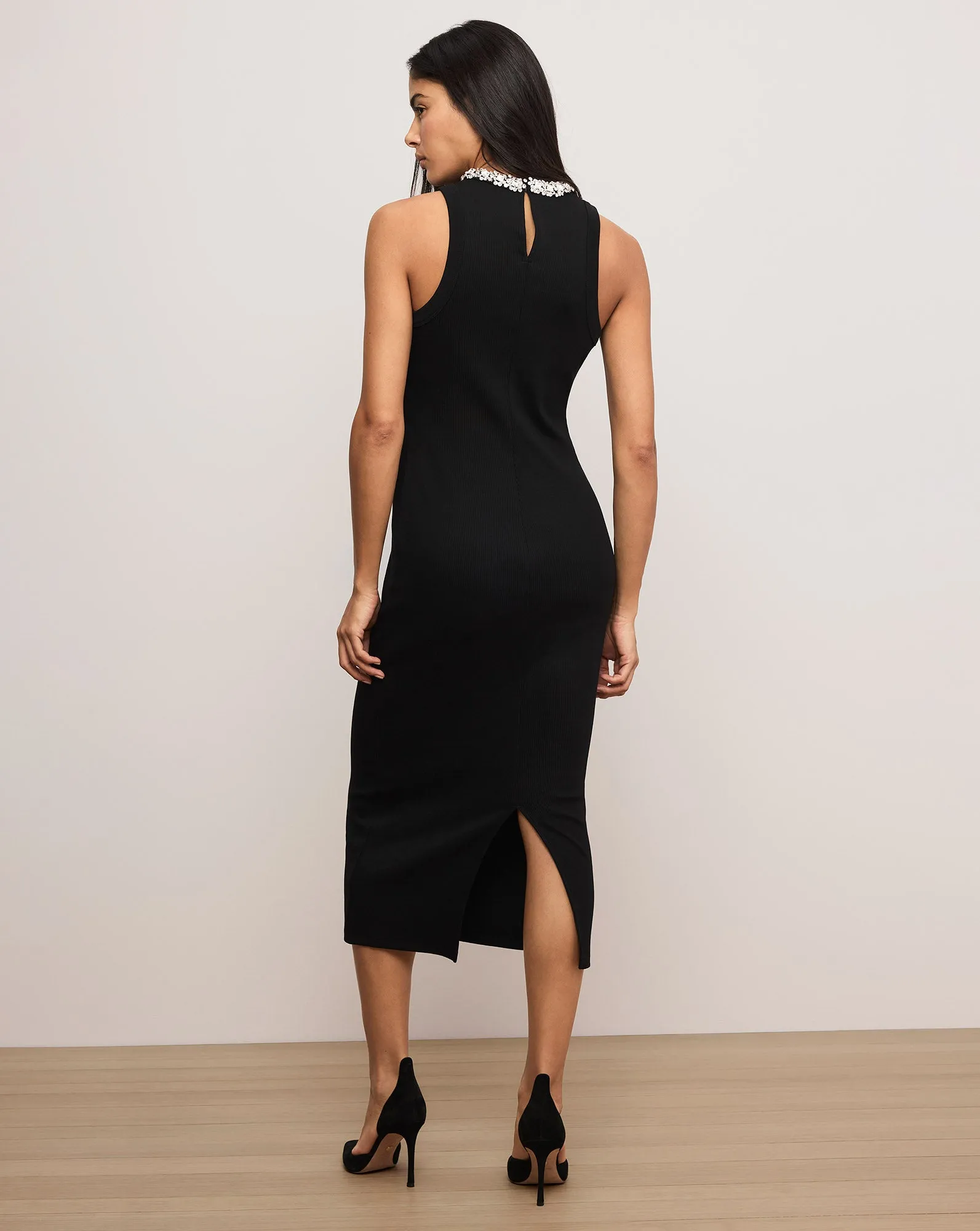 Jordyn Embellished-Collar Midi Dress sold by Ulla Johnson product image thumbnail 4