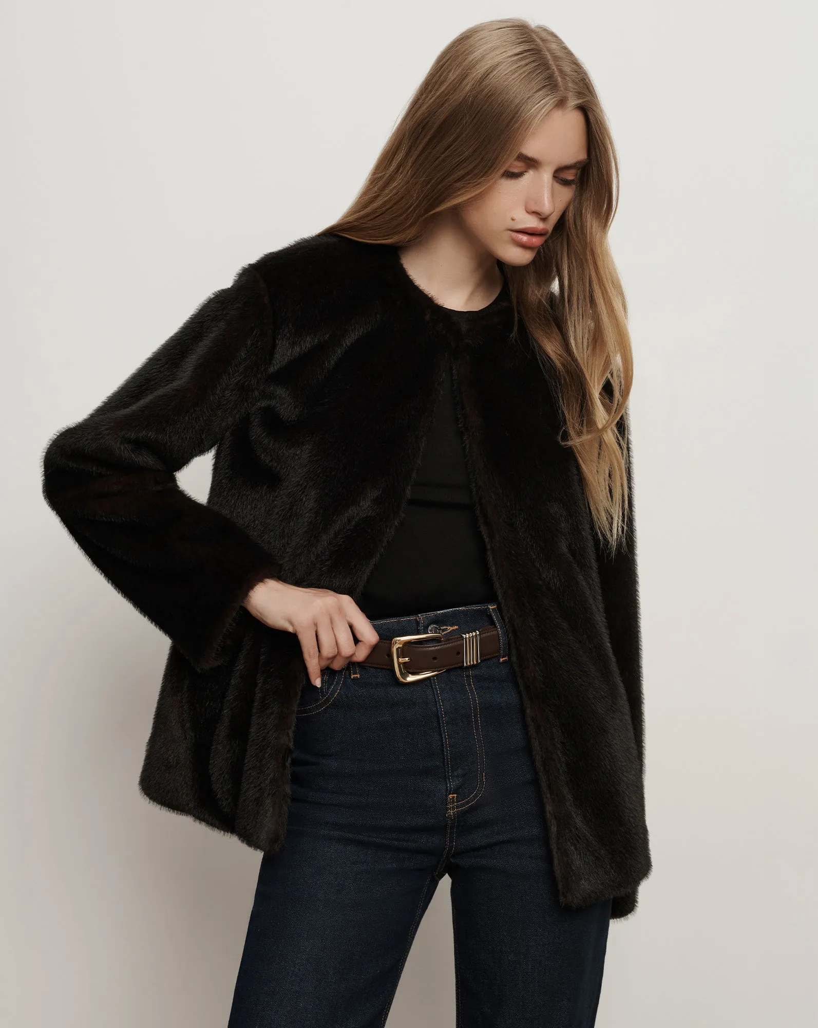 Griselda Faux Fur Coat sold by Ulla Johnson