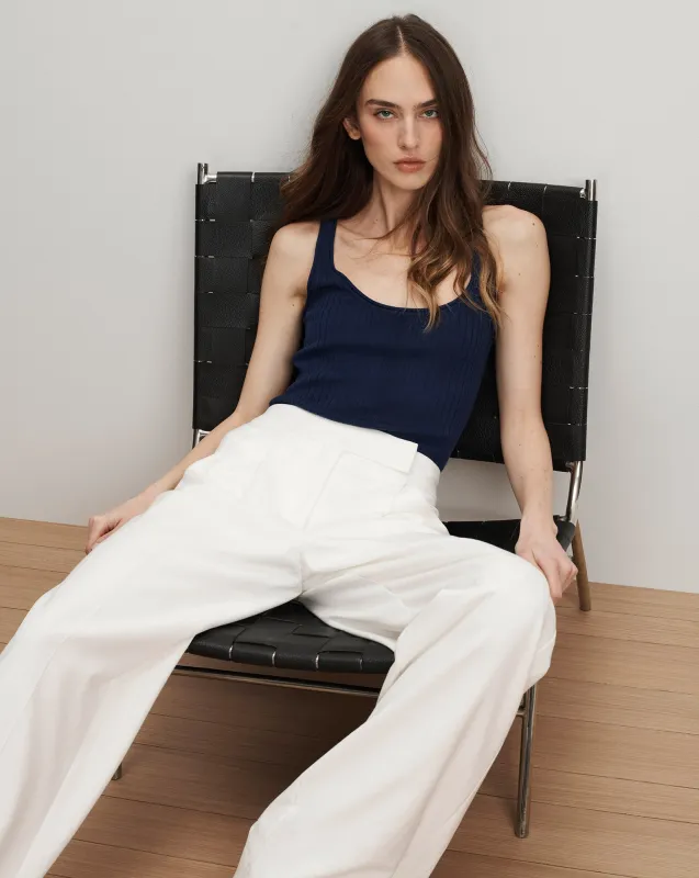 Birke Merino Wool Tank Top sold by Ulla Johnson