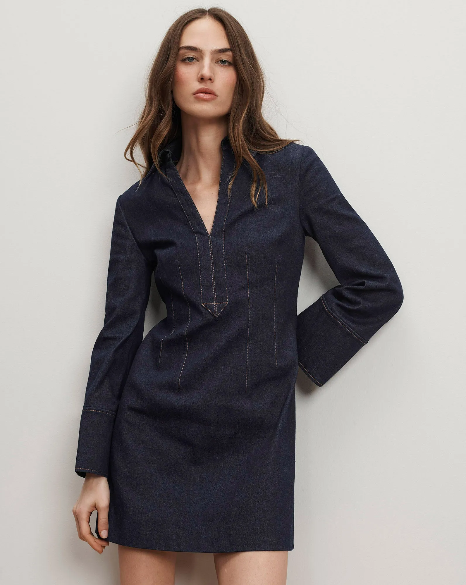 Raymond Denim Mini Dress sold by Ulla Johnson