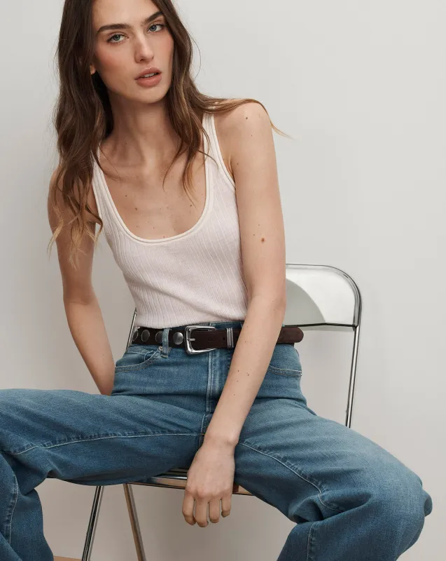 Birke Merino Wool Tank Top sold by Ulla Johnson