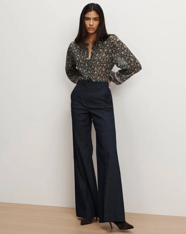 Crue Wide-Leg Denim Pant sold by Ulla Johnson
