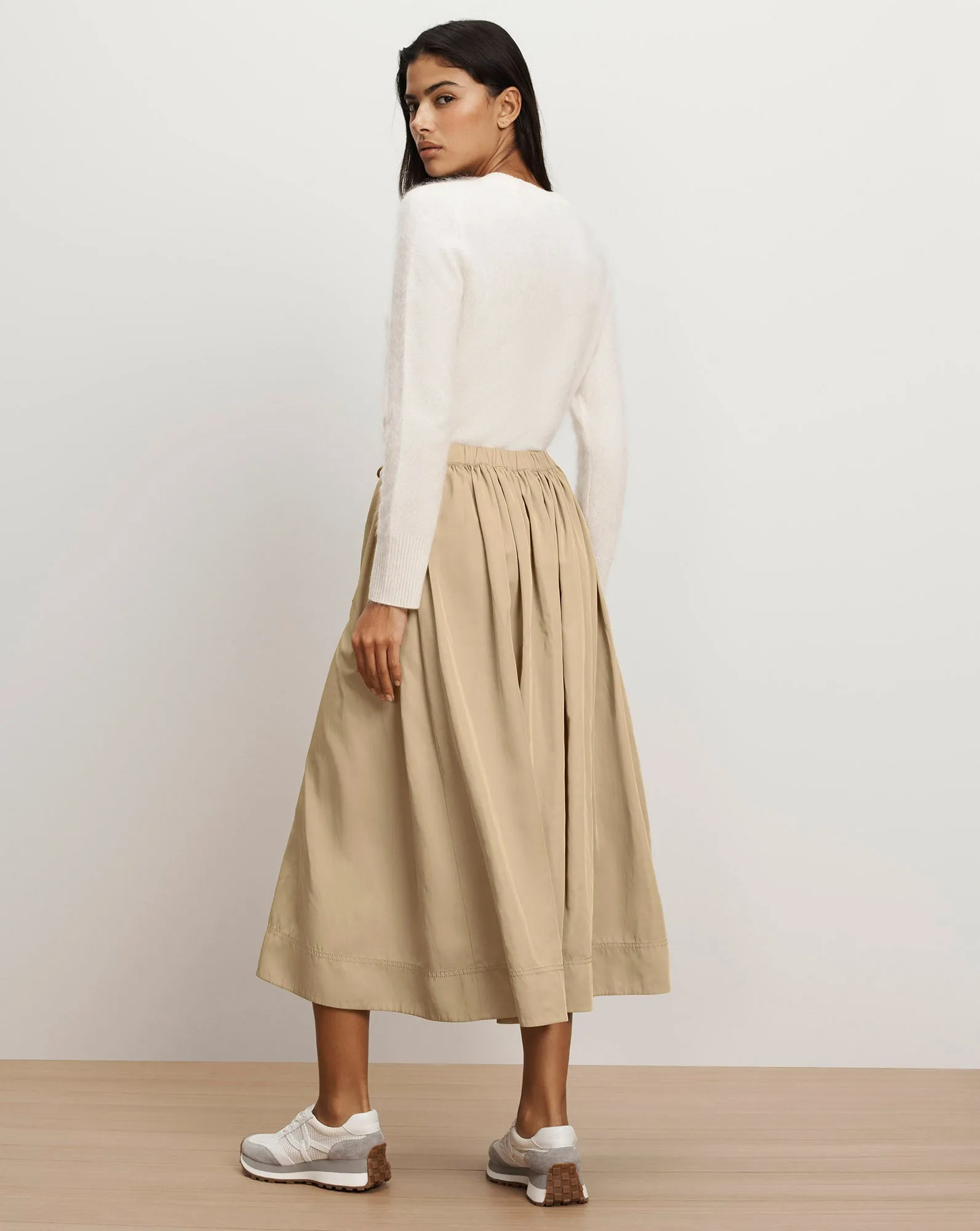 Bates Bungee Midi Skirt sold by Ulla Johnson product image thumbnail 4
