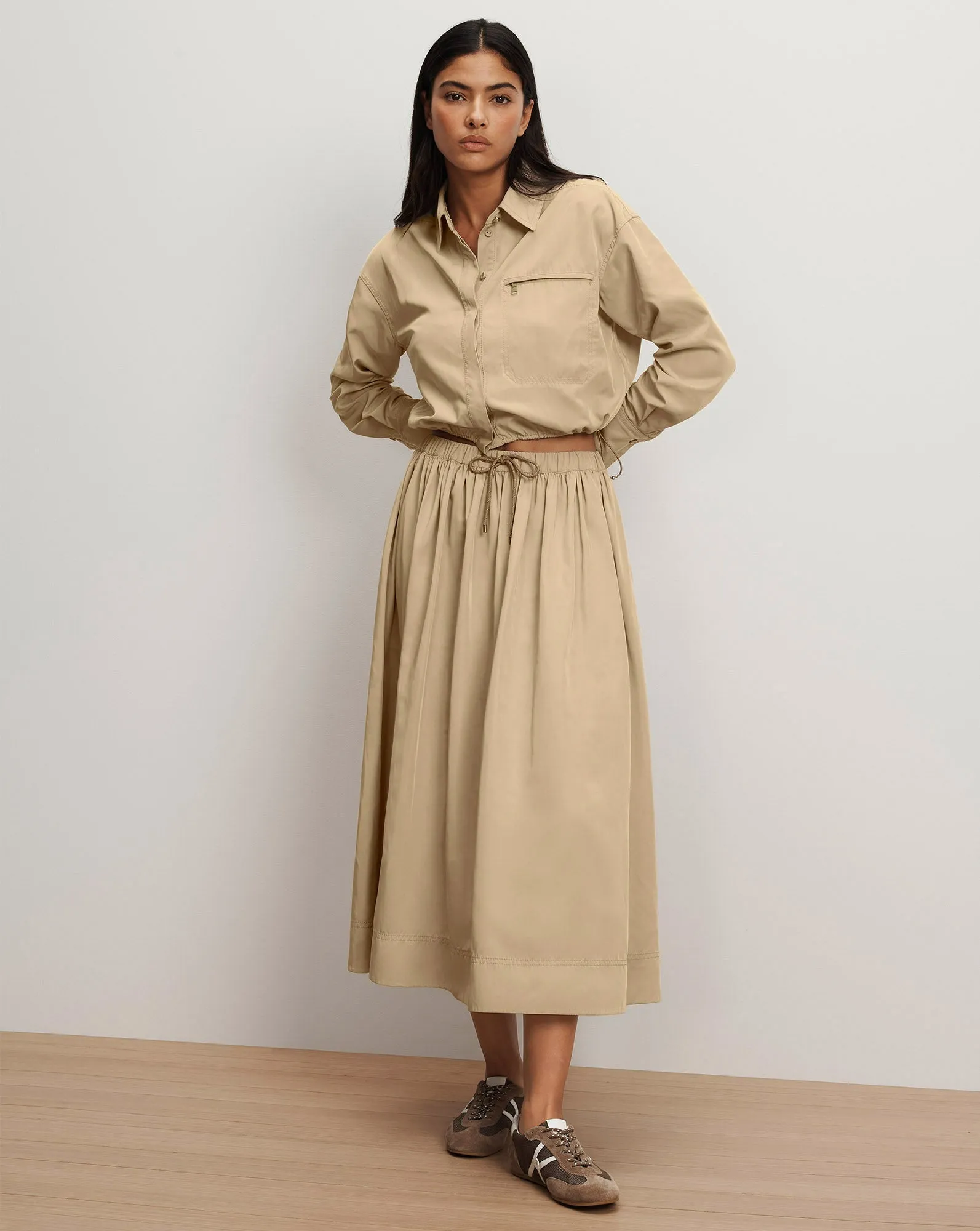 Bates Bungee Midi Skirt sold by Ulla Johnson product image thumbnail 5