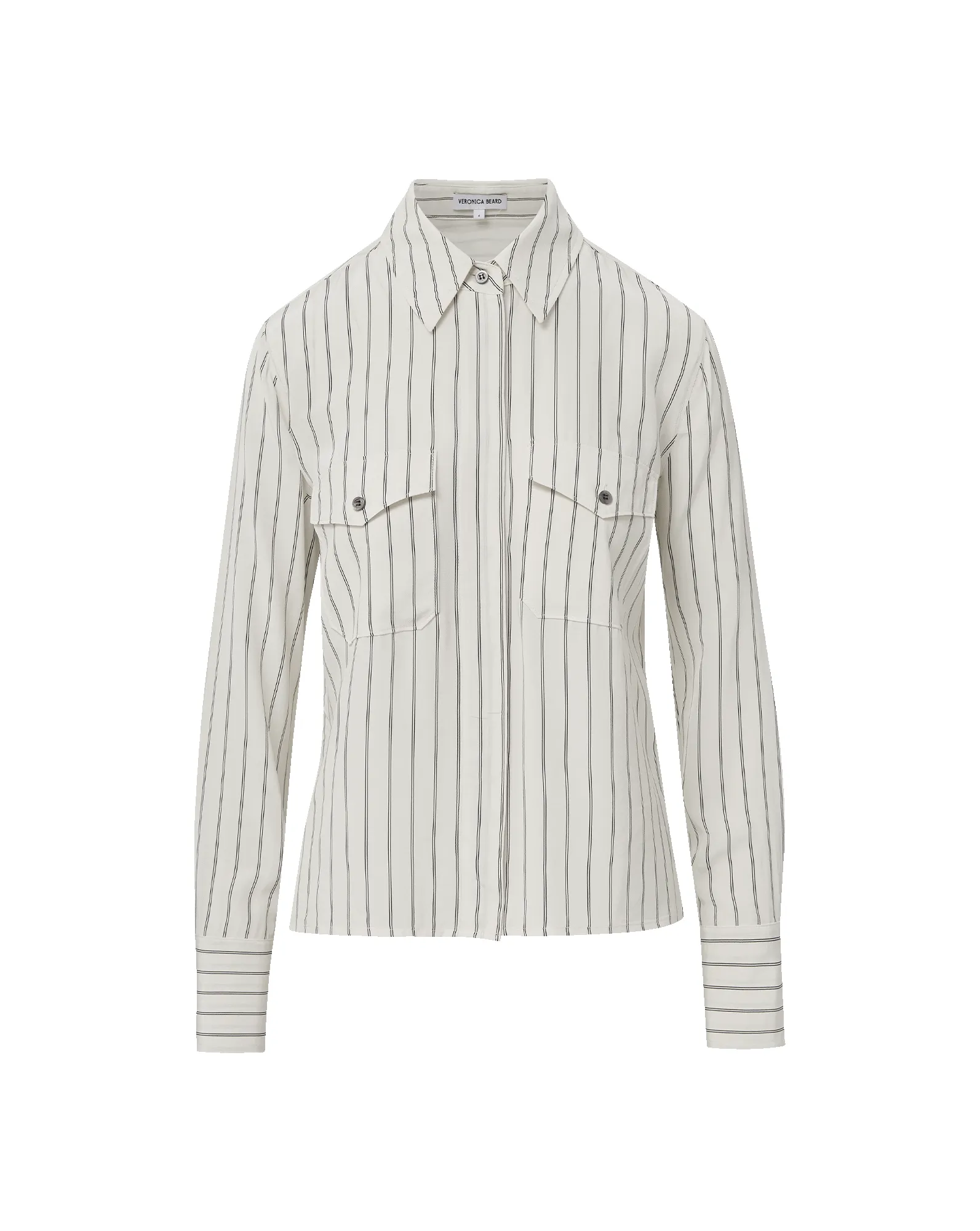 Saku Striped Button-Down Shirt sold by Ulla Johnson product image thumbnail 5