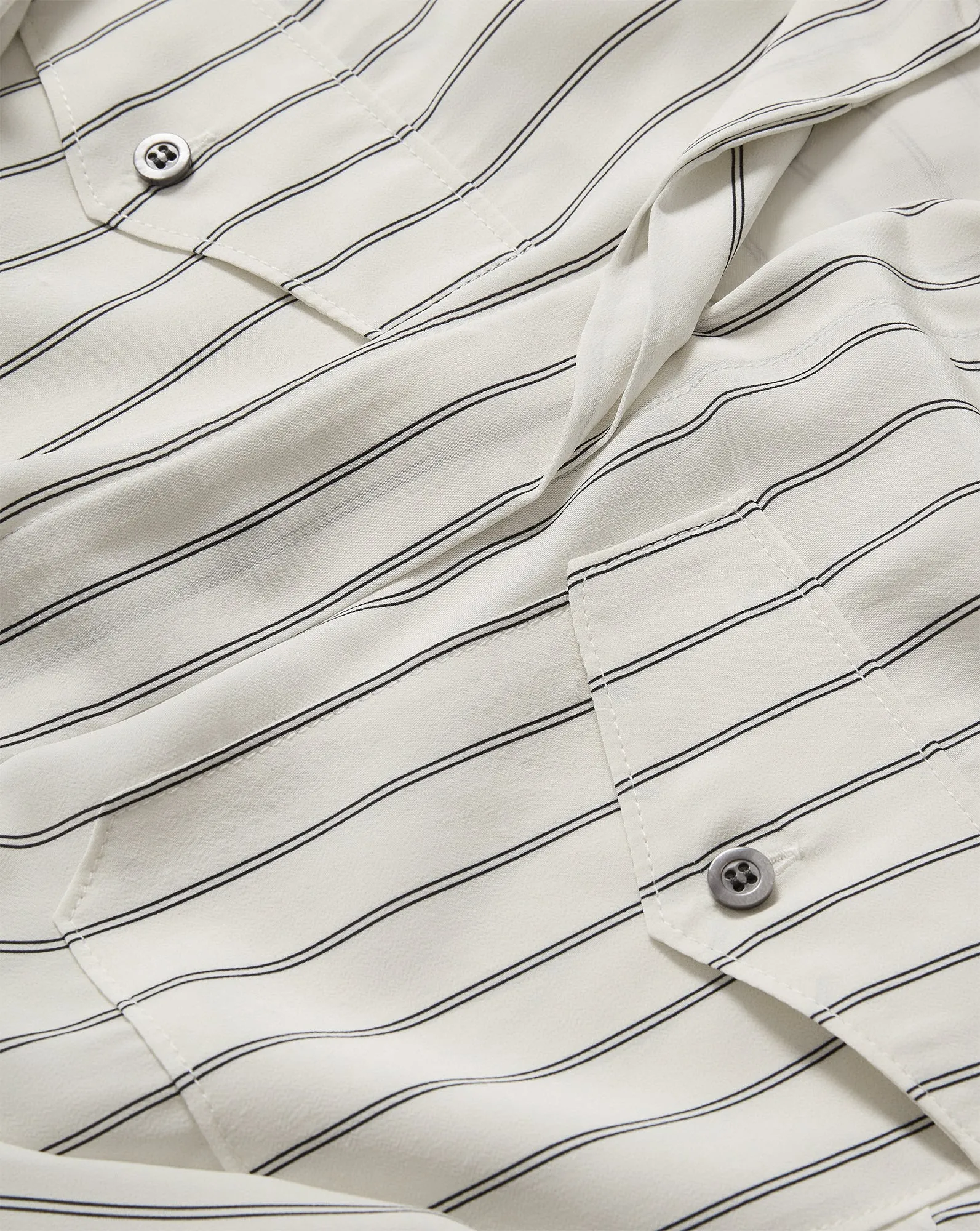 Saku Striped Button-Down Shirt sold by Ulla Johnson product image thumbnail 3