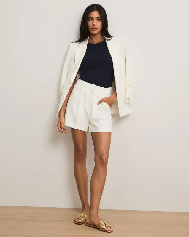 Marbeau Pleated Short made by Veronica Beard