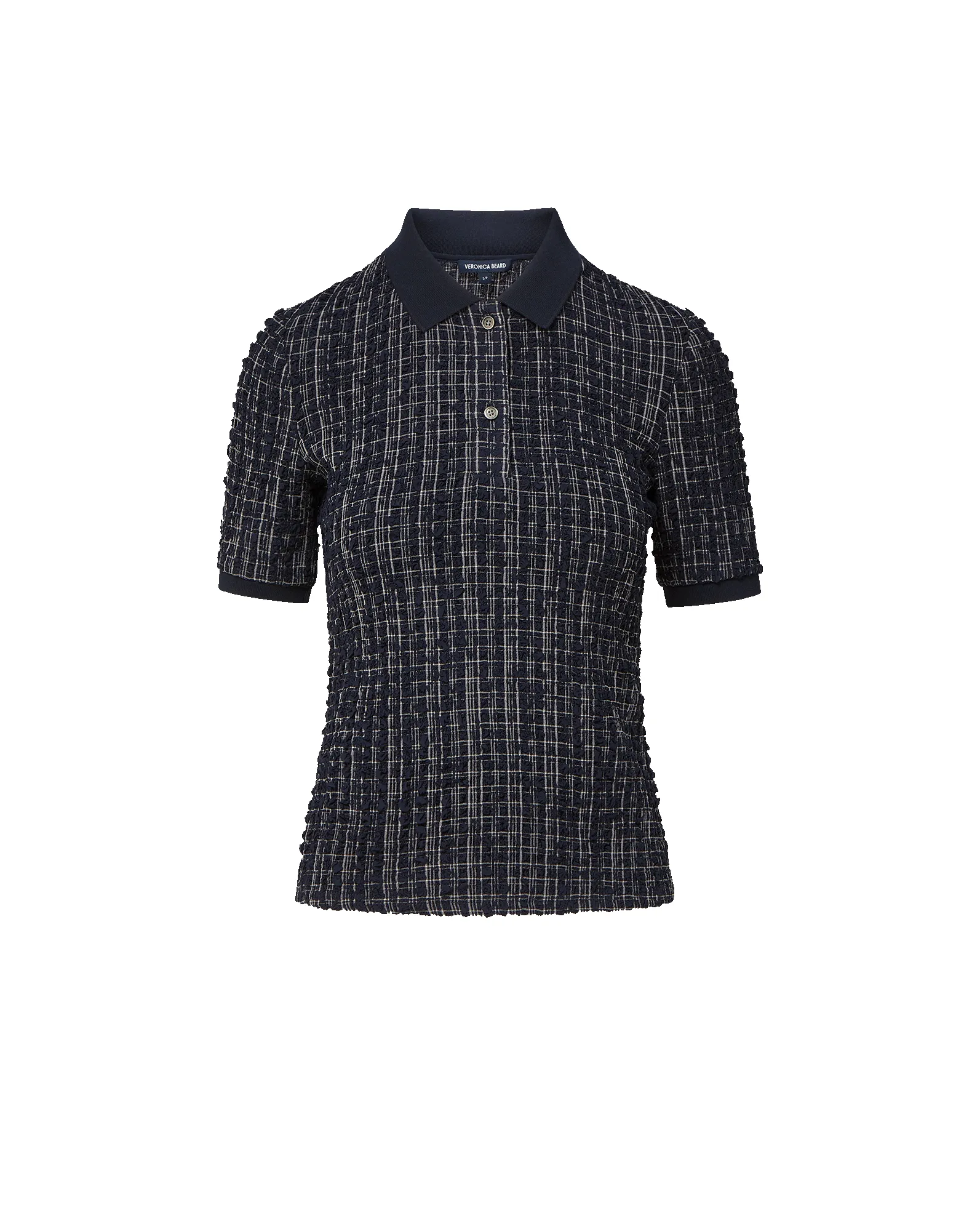Benedetta Plaid Polo Shirt sold by Ulla Johnson product image thumbnail 5