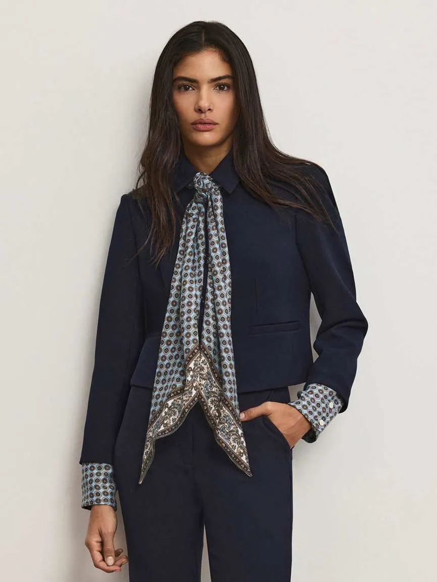 Ismena Removable Scarf Jacket sold by Ulla Johnson