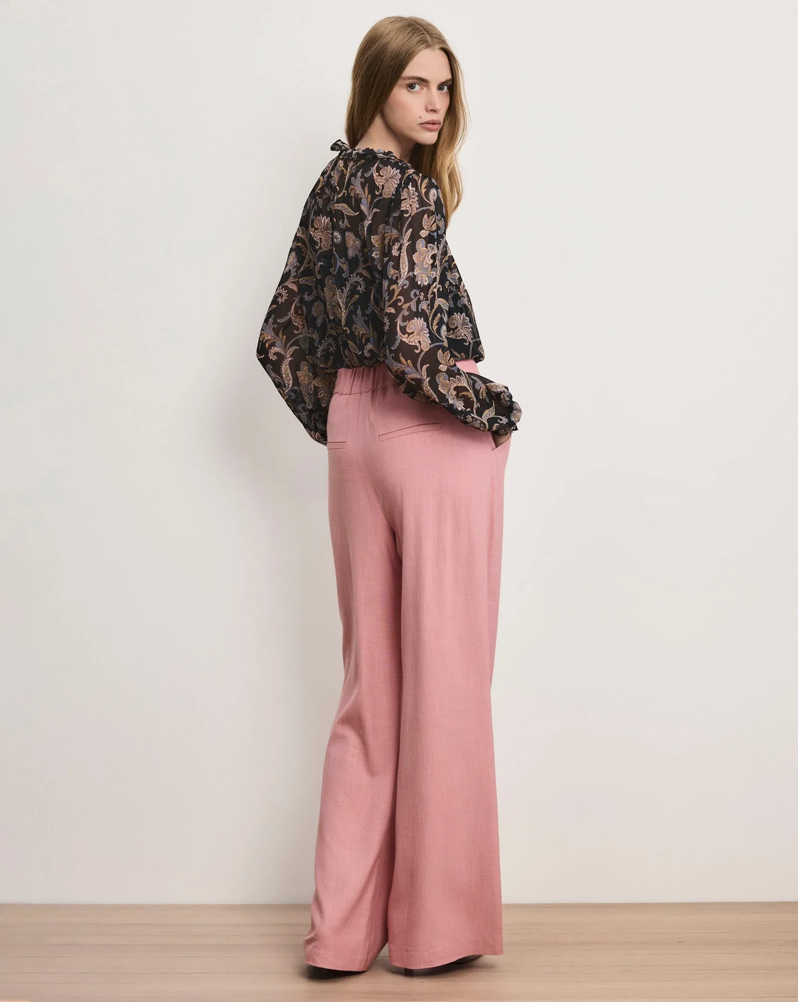 Marbeau Wide-Leg Pant sold by Ulla Johnson product image thumbnail 5
