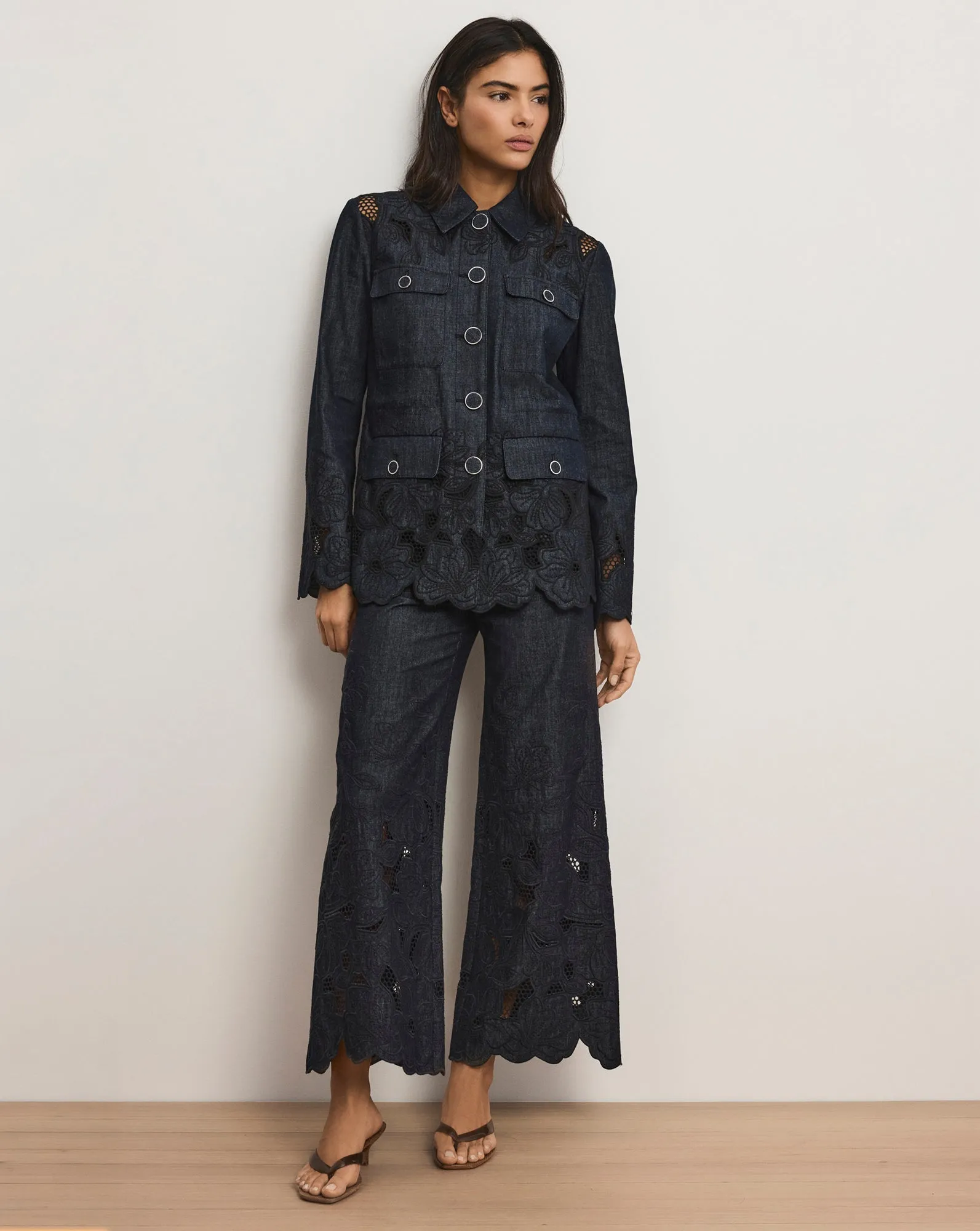 Kiki Eyelet Jacket sold by Ulla Johnson product image thumbnail 5