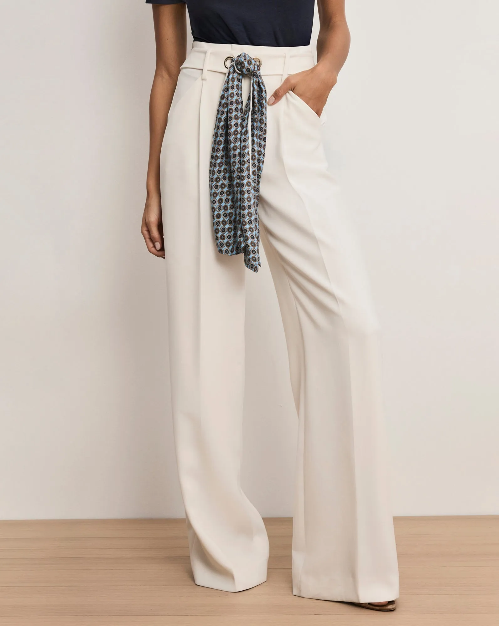 Tai Belted Wide-Leg Pant sold by Ulla Johnson product image thumbnail 2