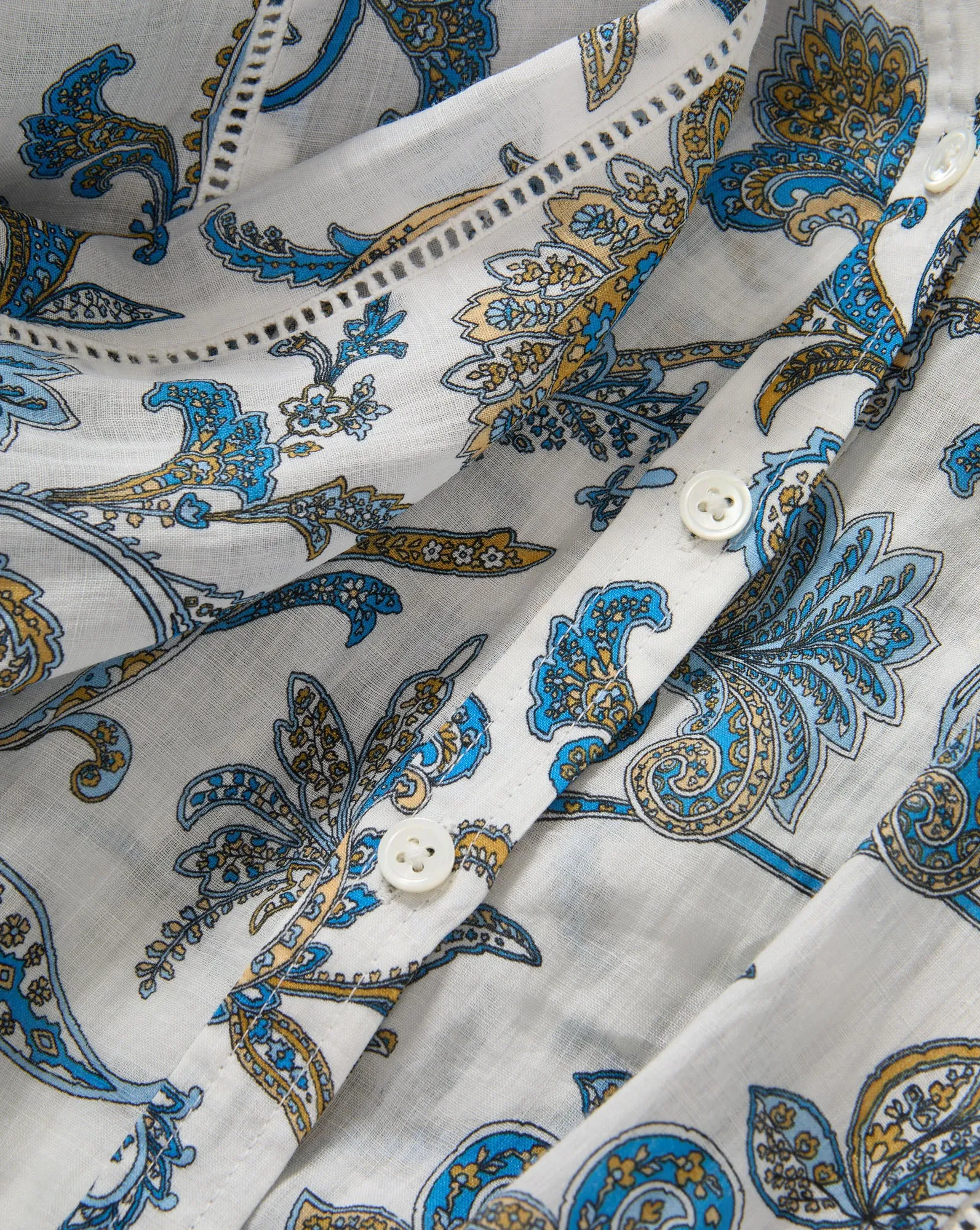 Soleil Paisley Blouse sold by Ulla Johnson product image thumbnail 3