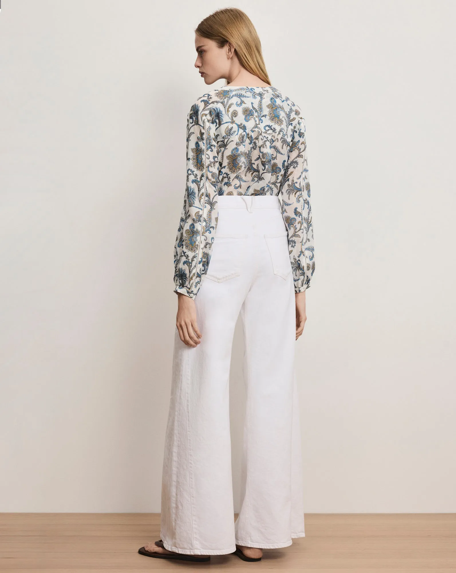 Soleil Paisley Blouse sold by Ulla Johnson product image thumbnail 4