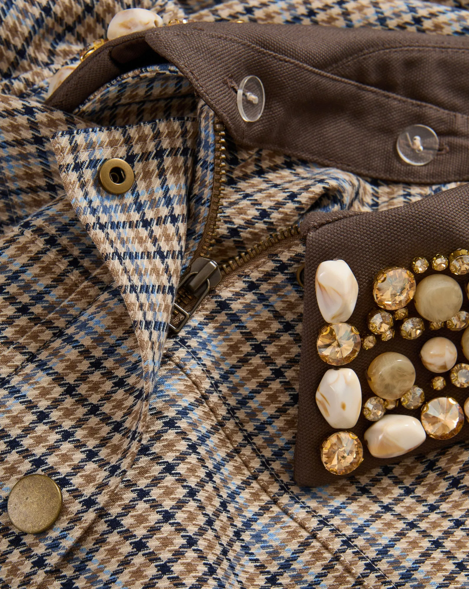 Kasper Plaid Chore Jacket sold by Ulla Johnson product image thumbnail 3